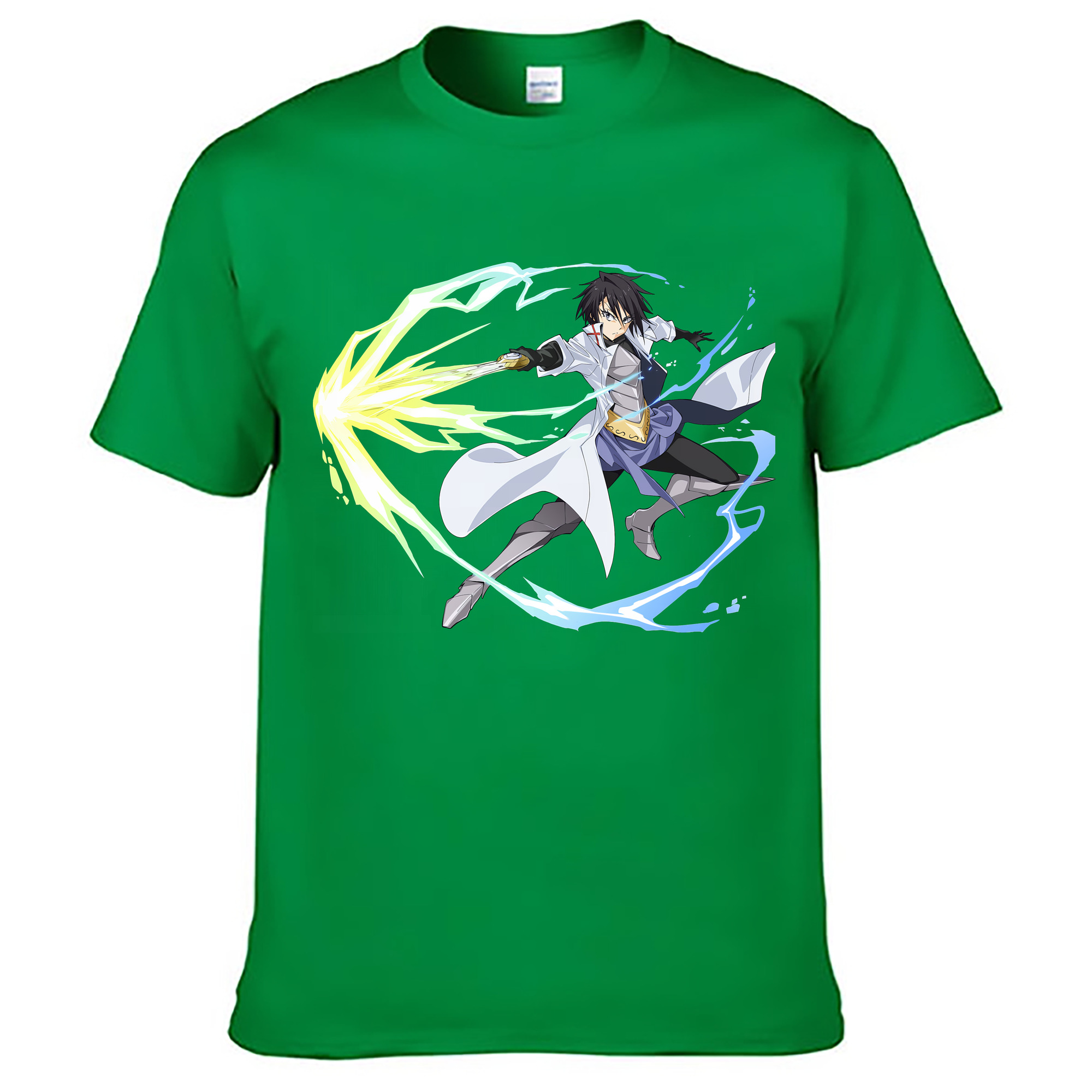（画像用） 転スラ Regarding Reincarnated to Slime レディースカジュアルプリントTシャツ（綿100％）