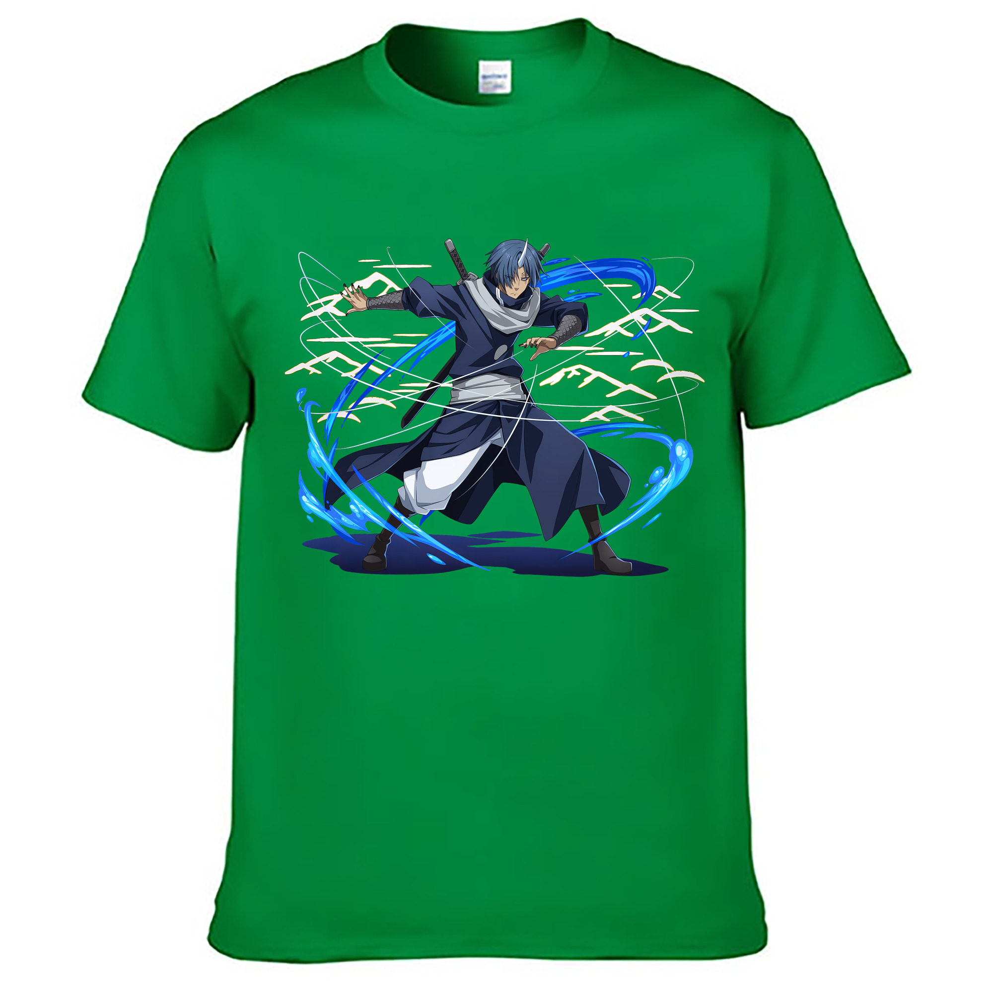 （画像用） 転スラ Regarding Reincarnated to Slime レディースカジュアルプリントTシャツ（綿100％）