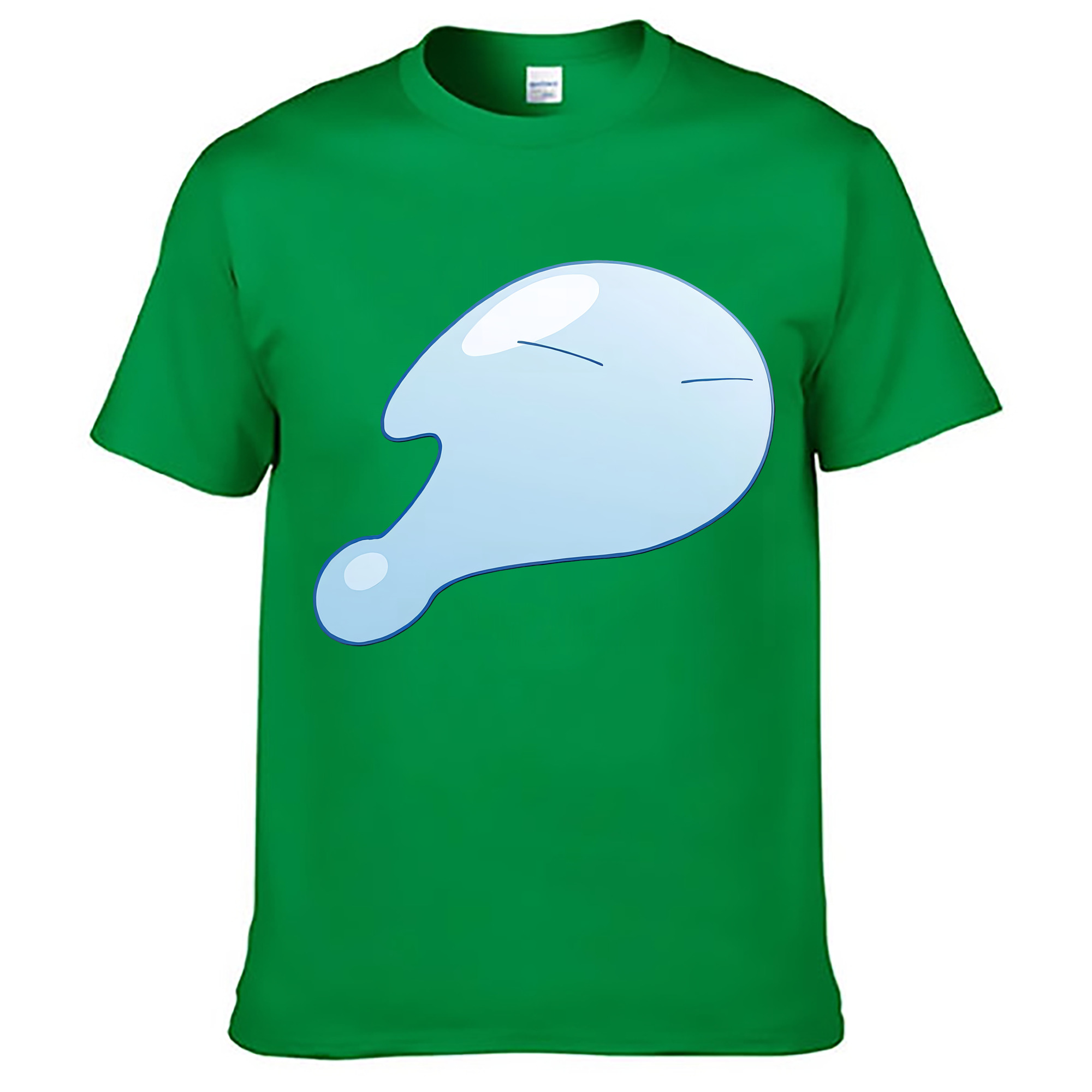 （画像用） 転スラ Regarding Reincarnated to Slime レディースカジュアルプリントTシャツ（綿100％）