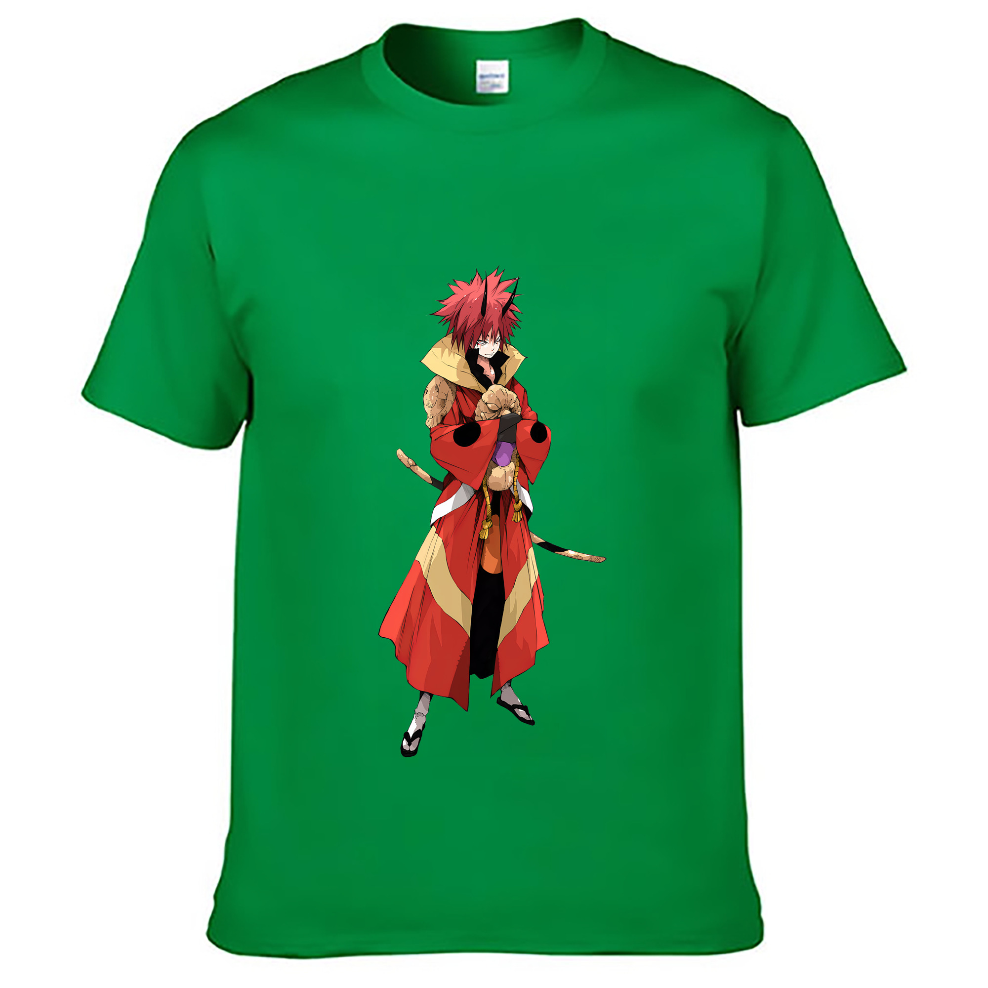 （画像用） 転スラ Regarding Reincarnated to Slime レディースカジュアルプリントTシャツ（綿100％）
