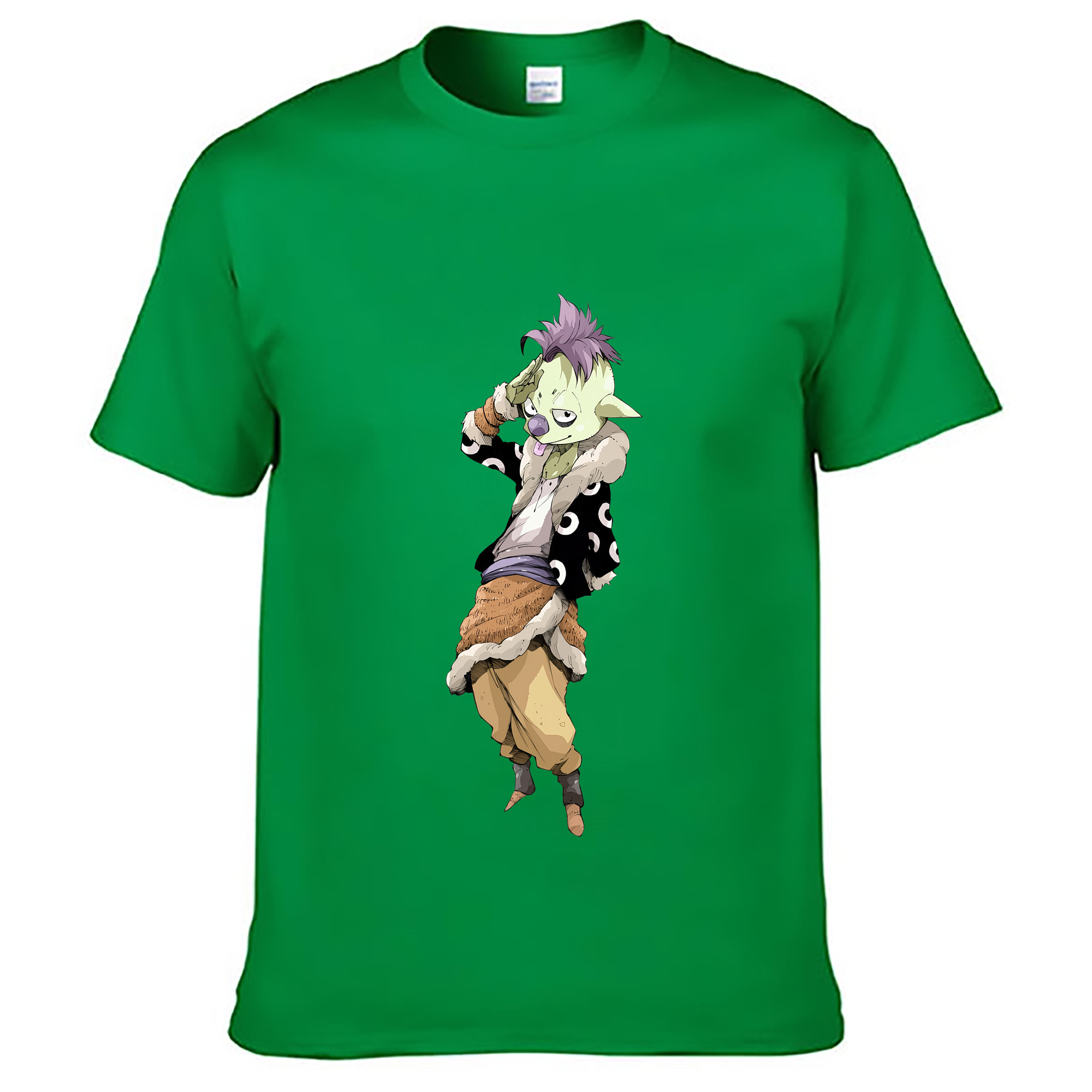 （画像用） 転スラ Regarding Reincarnated to Slime レディースカジュアルプリントTシャツ（綿100％）