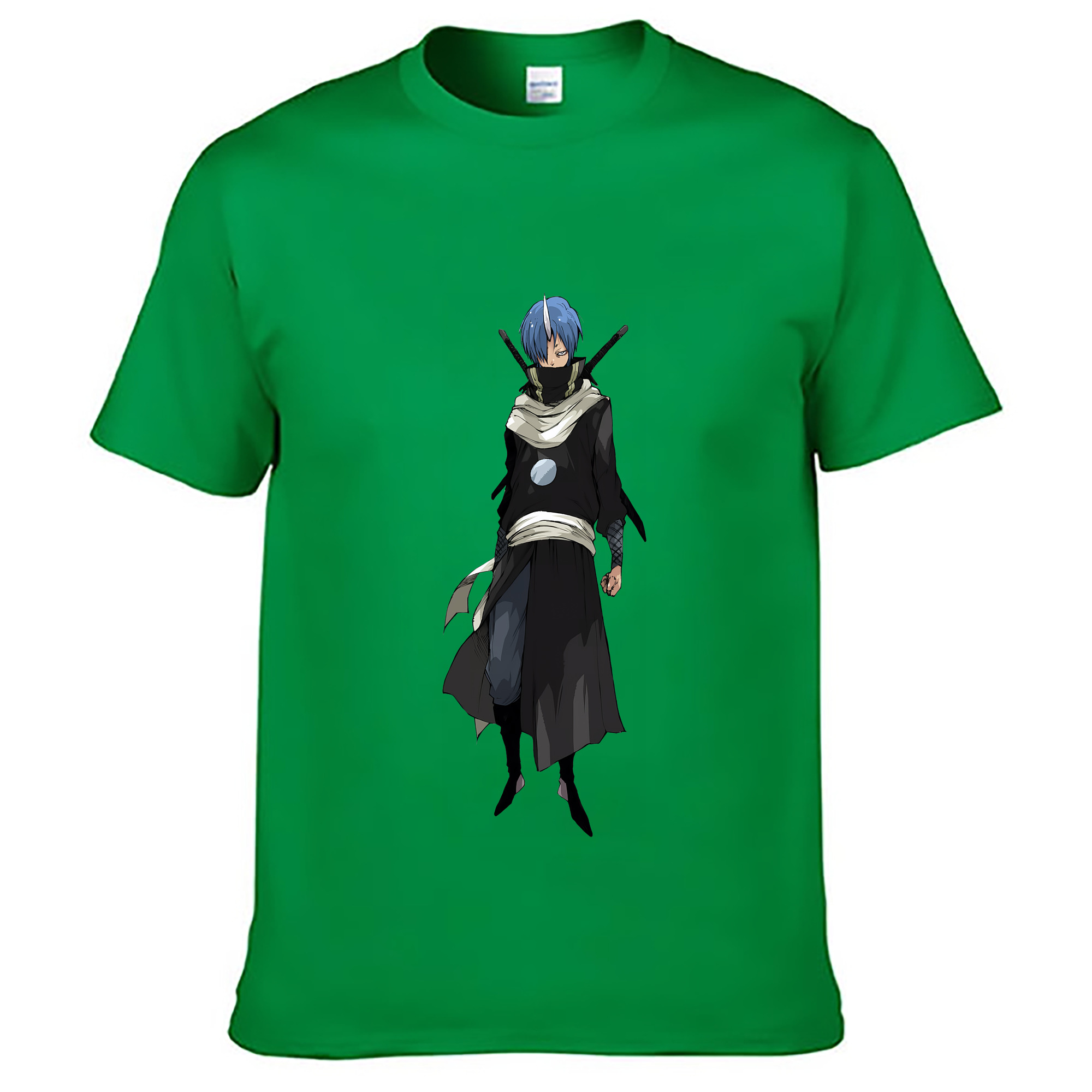 （画像用） 転スラ Regarding Reincarnated to Slime レディースカジュアルプリントTシャツ（綿100％）