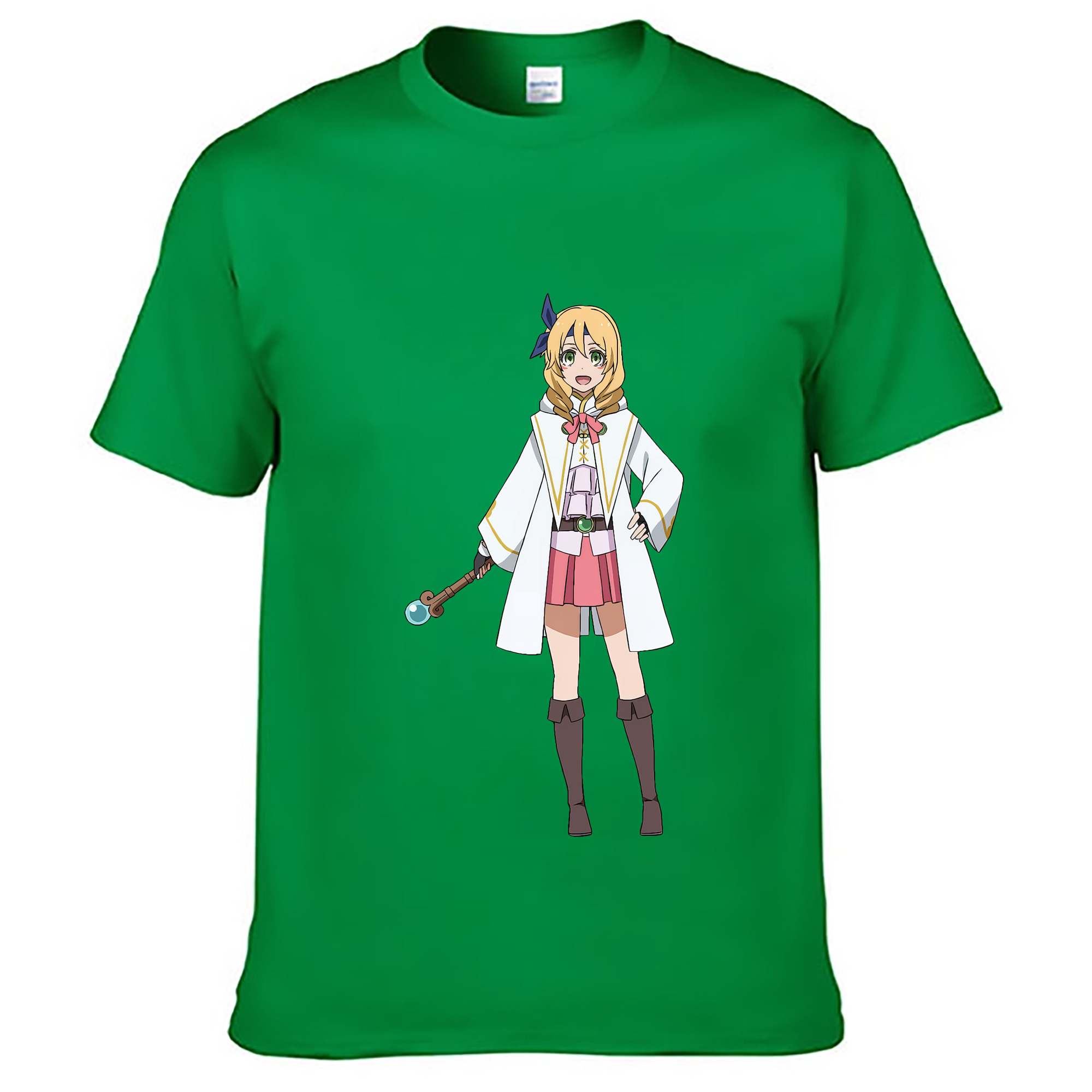 （画像用） 転スラ Regarding Reincarnated to Slime レディースカジュアルプリントTシャツ（綿100％）