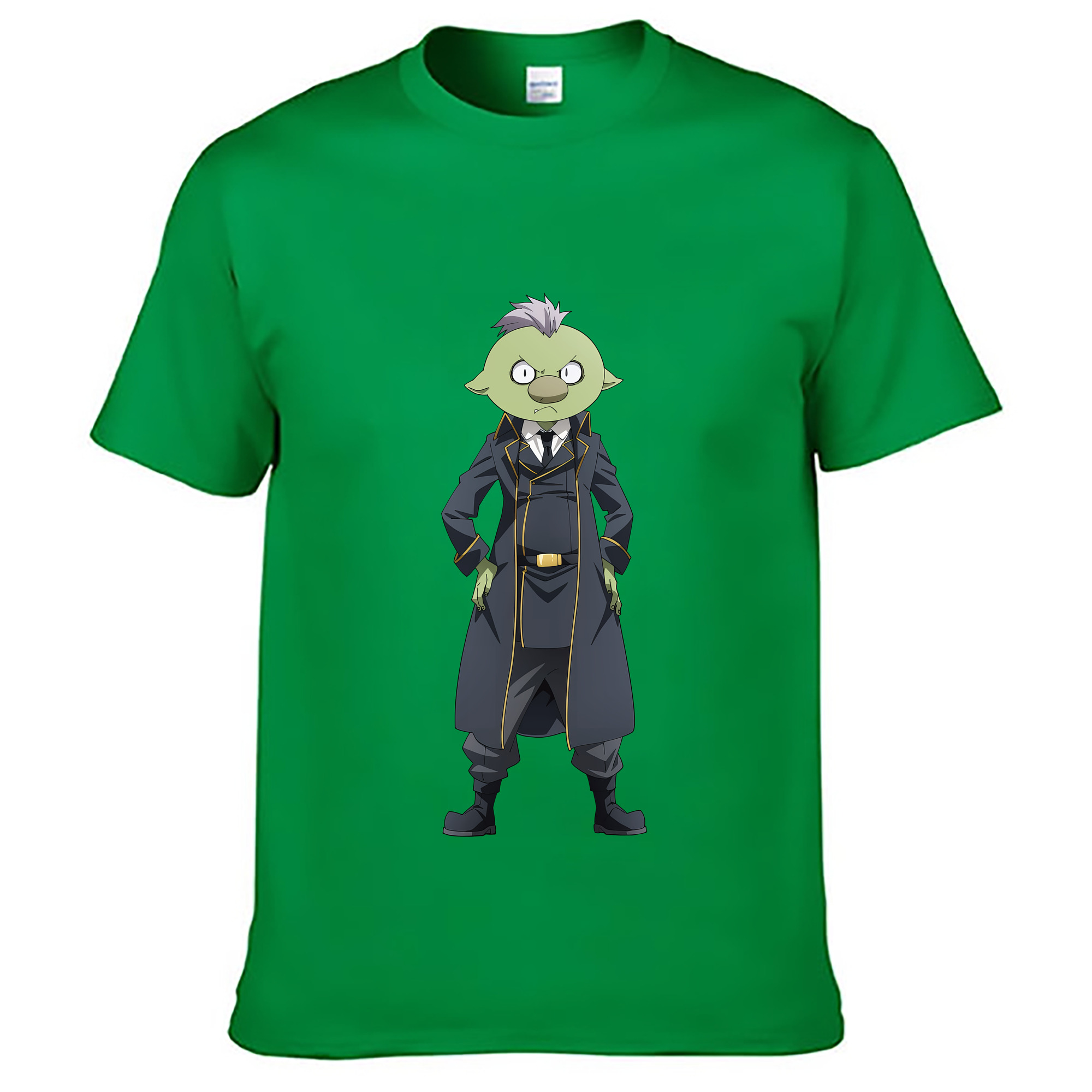 （画像用） 転スラ Regarding Reincarnated to Slime レディースカジュアルプリントTシャツ（綿100％）