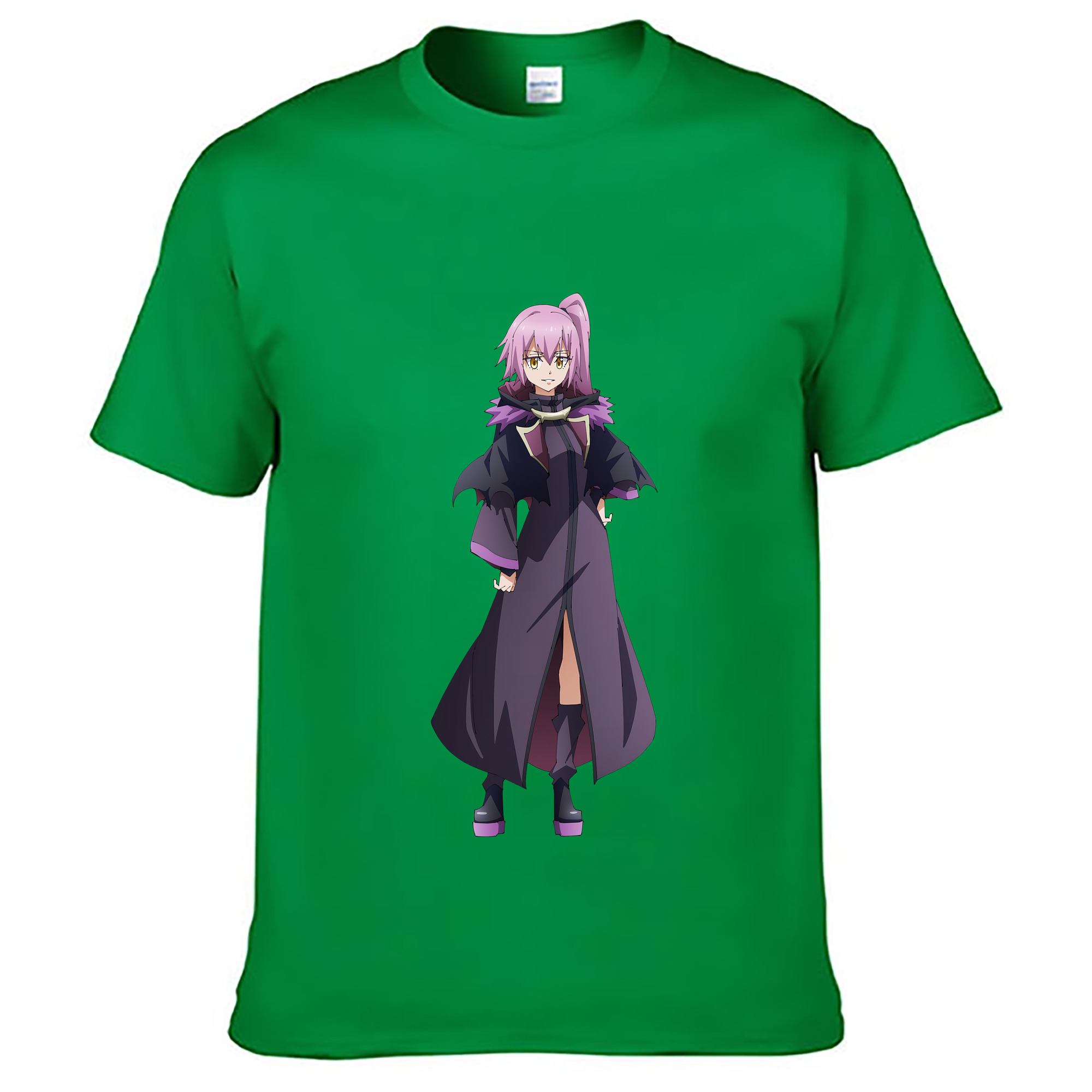 （画像用） 転スラ Regarding Reincarnated to Slime レディースカジュアルプリントTシャツ（綿100％）