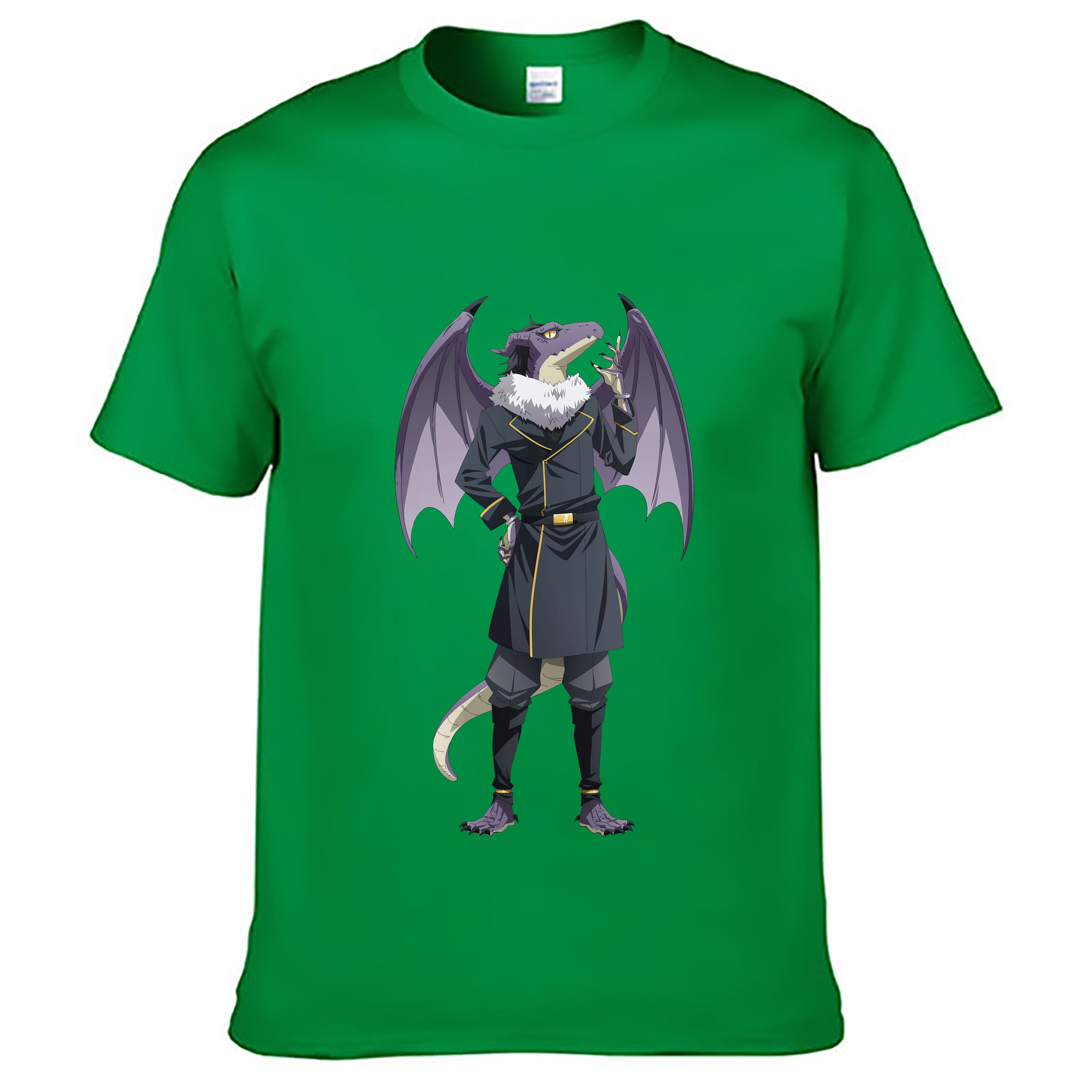 （画像用） 転スラ Regarding Reincarnated to Slime レディースカジュアルプリントTシャツ（綿100％）