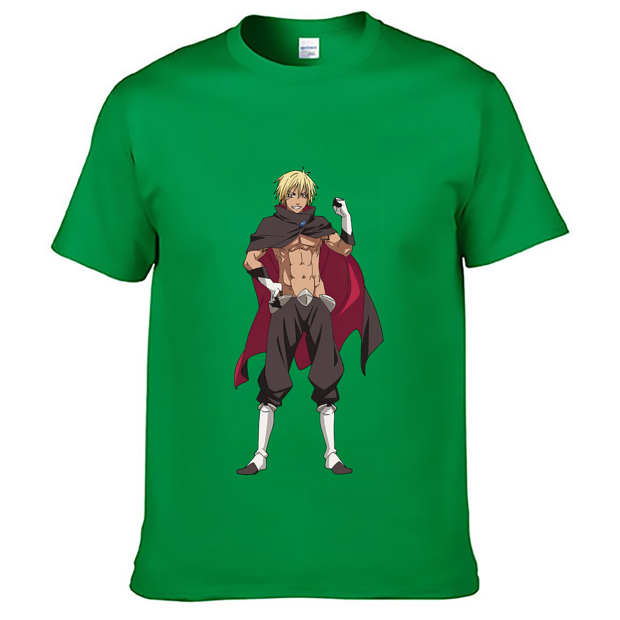 （画像用） 転スラ Regarding Reincarnated to Slime レディースカジュアルプリントTシャツ（綿100％）