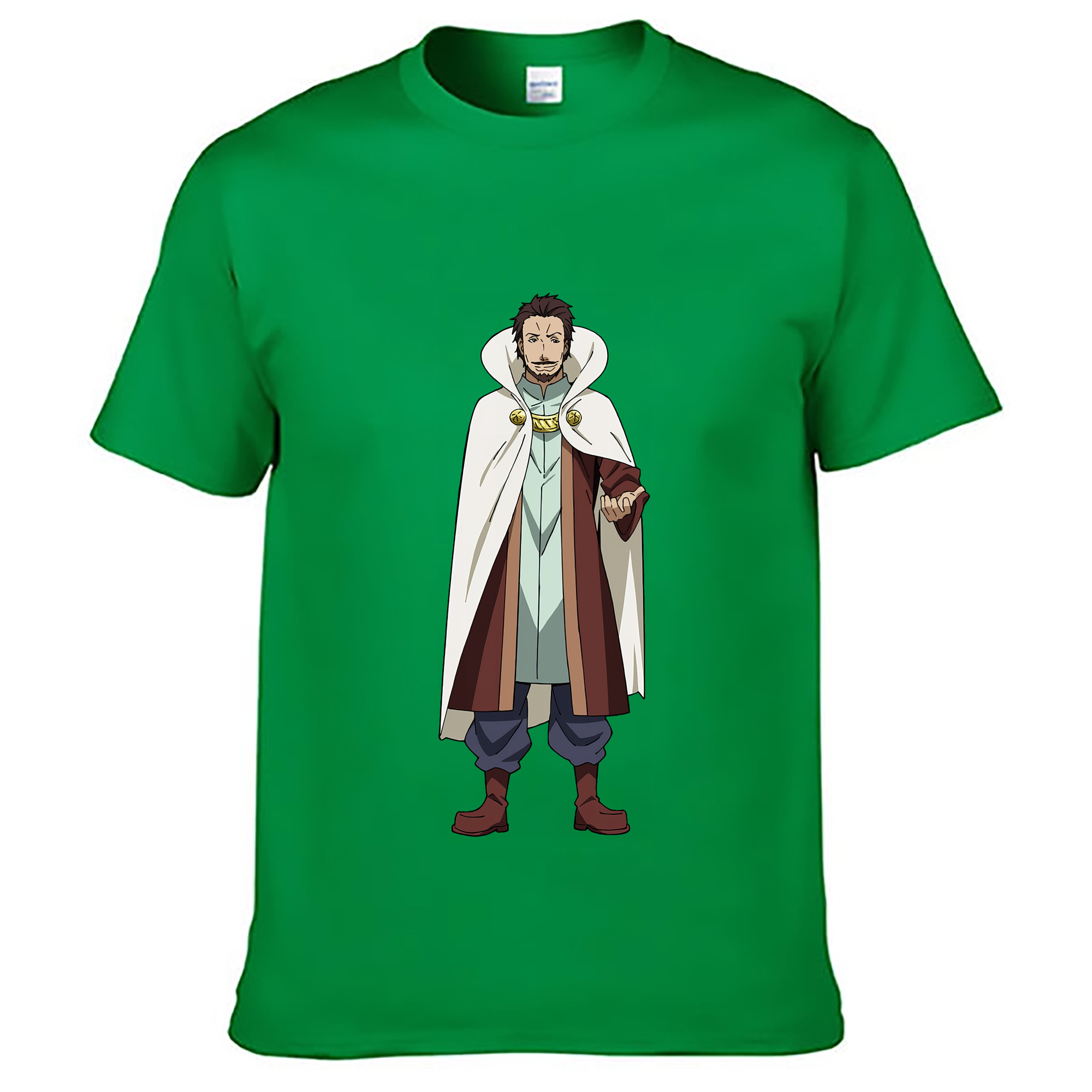 （画像用） 転スラ Regarding Reincarnated to Slime レディースカジュアルプリントTシャツ（綿100％）