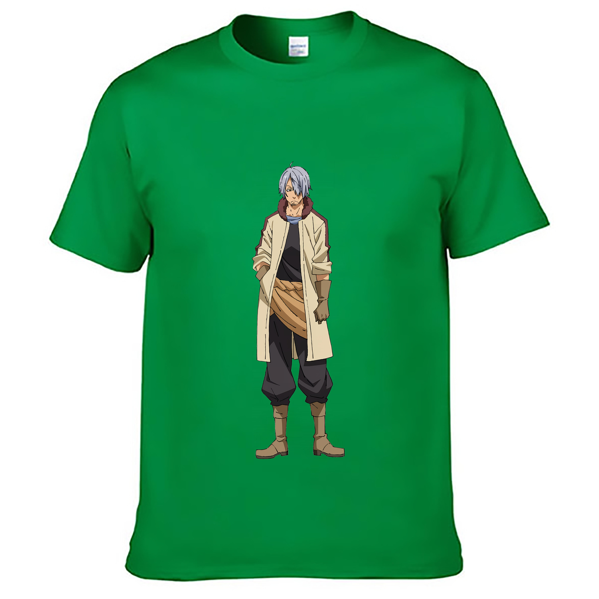 （画像用） 転スラ Regarding Reincarnated to Slime レディースカジュアルプリントTシャツ（綿100％）