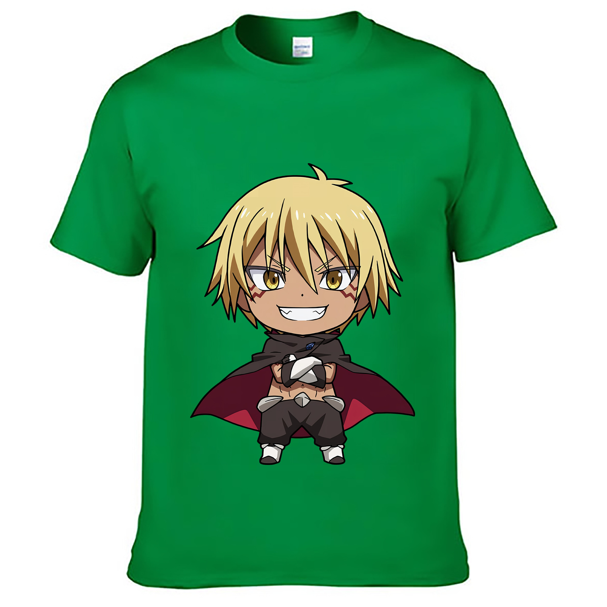 （画像用） 転スラ Regarding Reincarnated to Slime レディースカジュアルプリントTシャツ（綿100％）