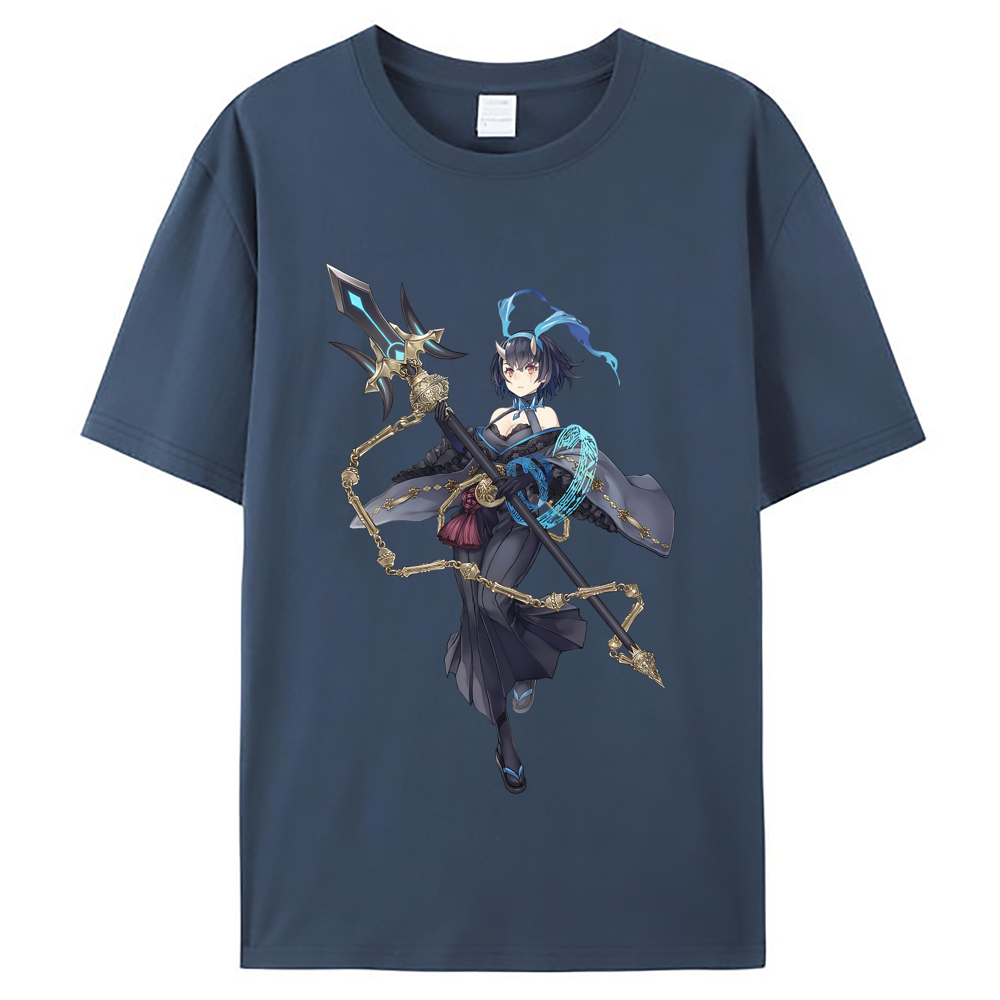 （画像用） 転スラ Regarding Reincarnated to Slime レディースカジュアルプリントTシャツ（綿100％）
