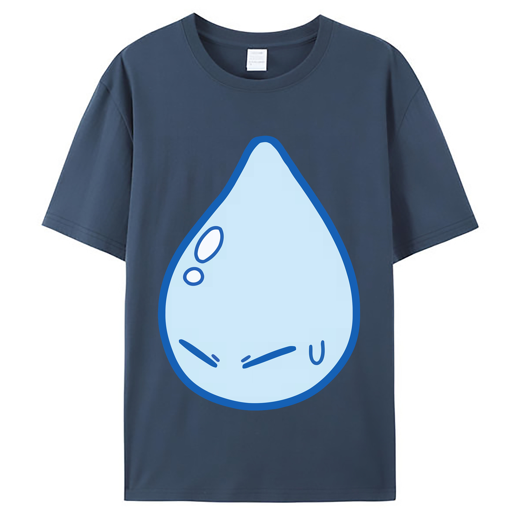 （画像用） 転スラ Regarding Reincarnated to Slime レディースカジュアルプリントTシャツ（綿100％）