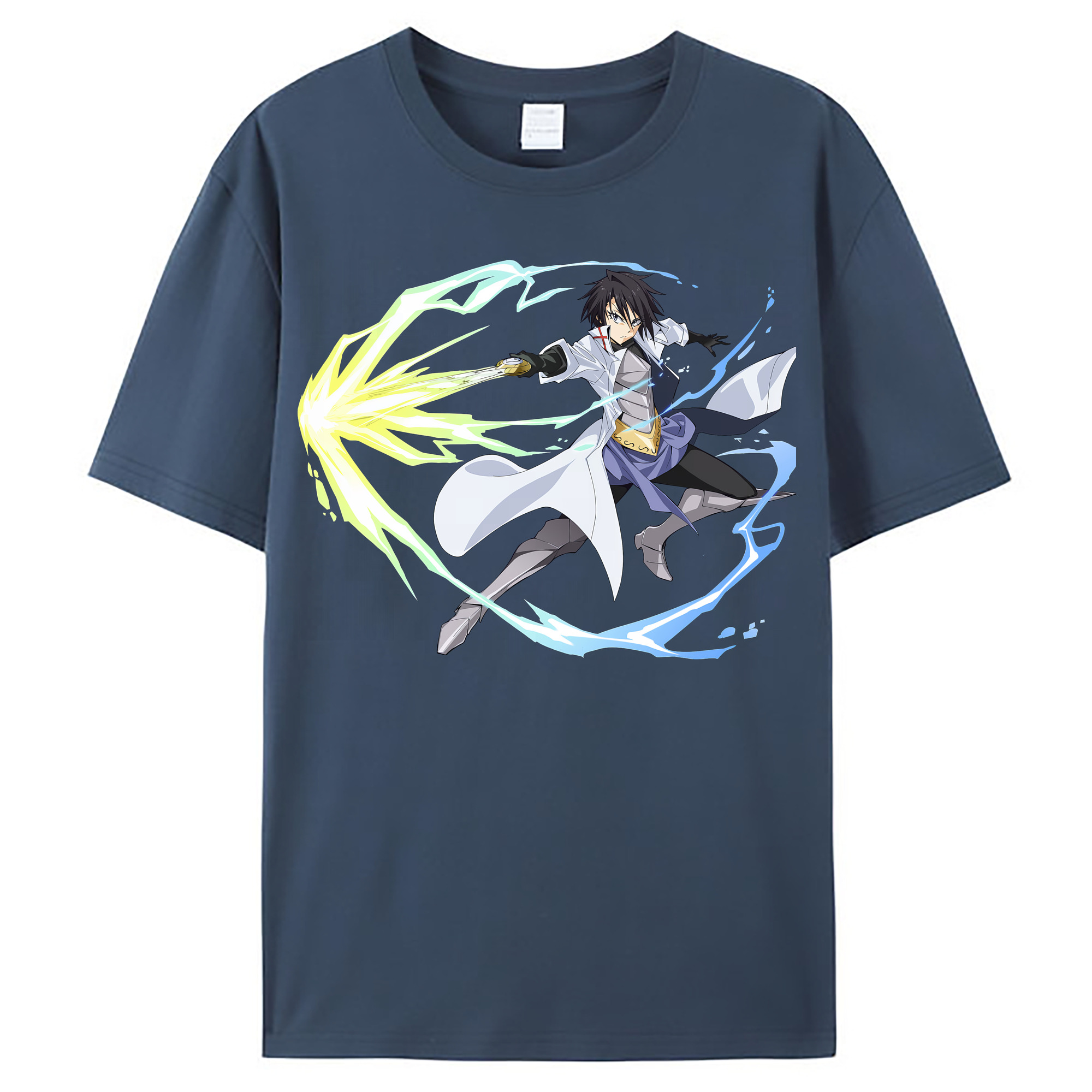 （画像用） 転スラ Regarding Reincarnated to Slime レディースカジュアルプリントTシャツ（綿100％）