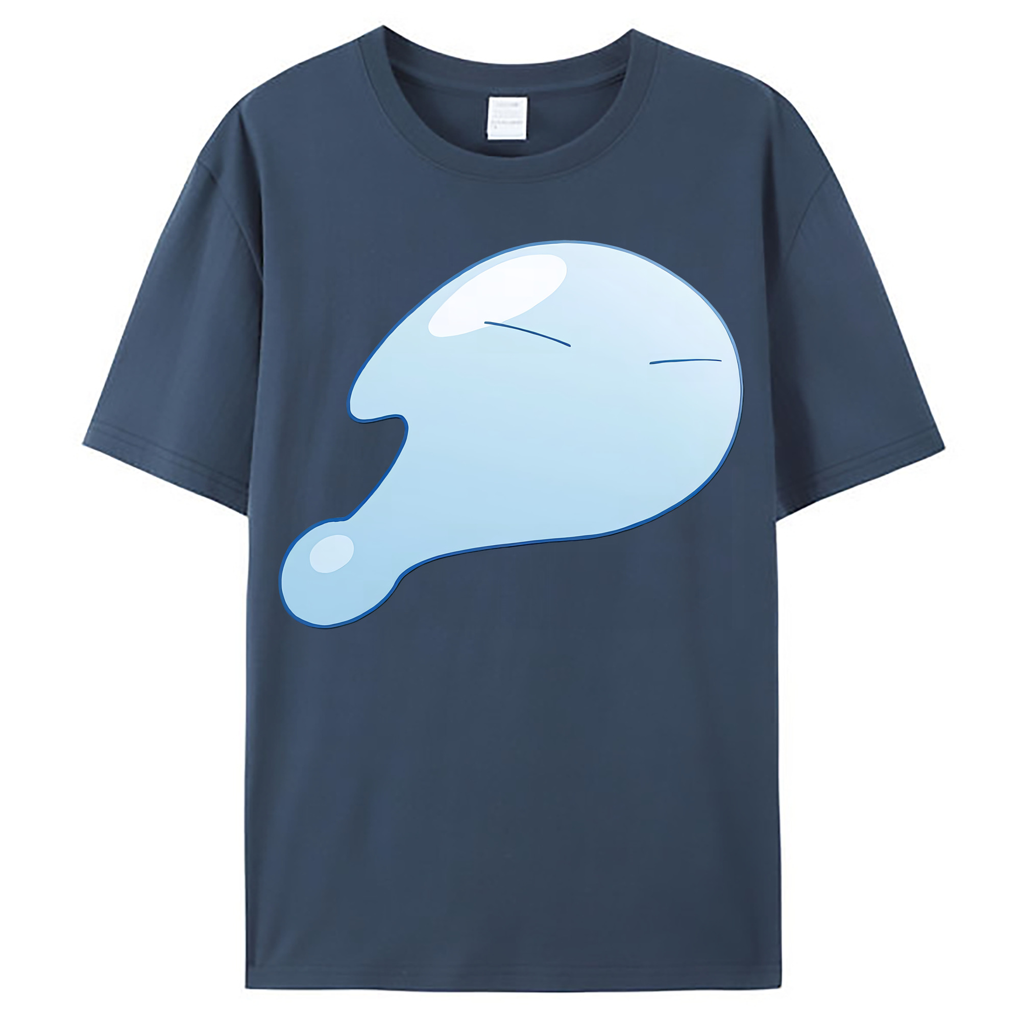 （画像用） 転スラ Regarding Reincarnated to Slime レディースカジュアルプリントTシャツ（綿100％）