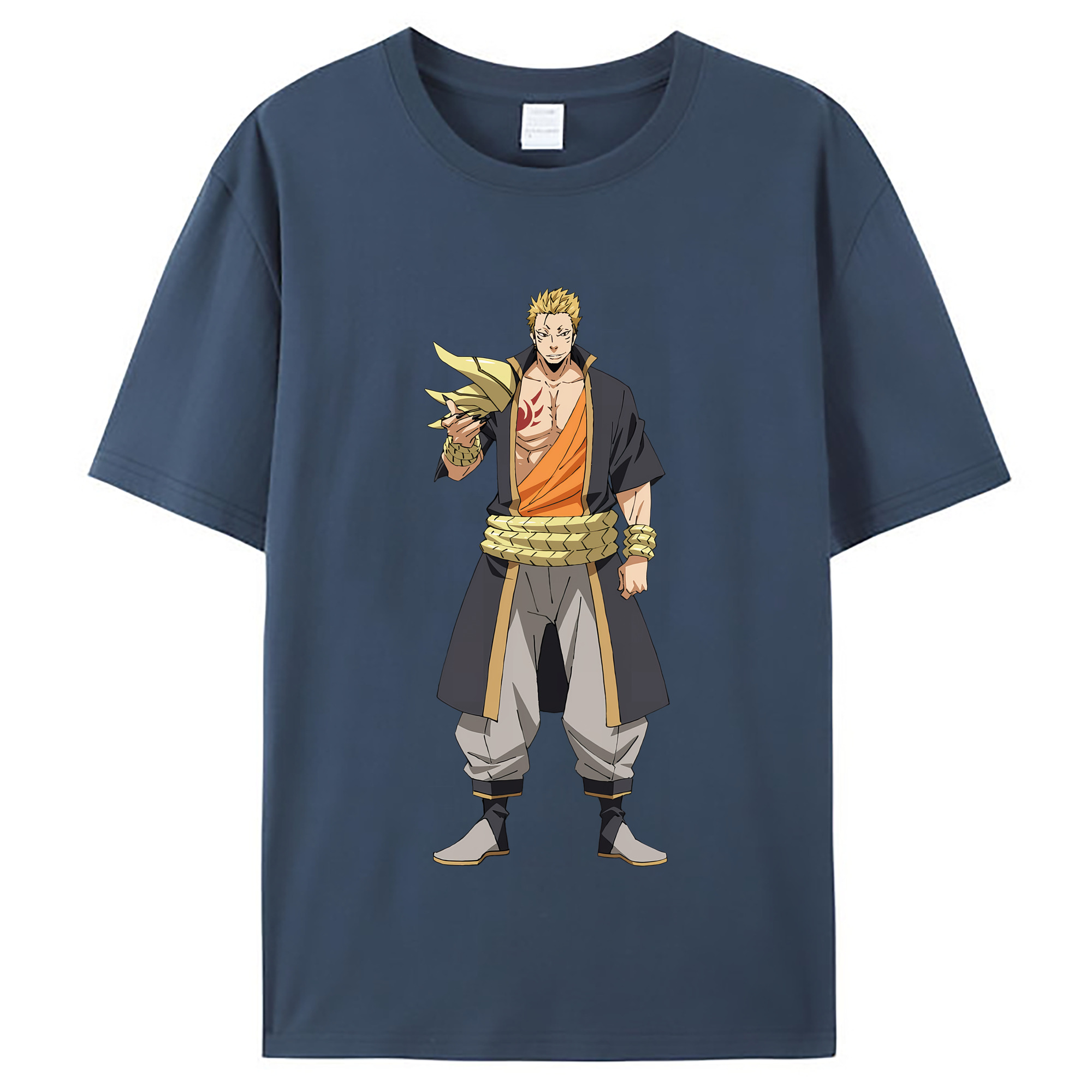 （画像用） 転スラ Regarding Reincarnated to Slime レディースカジュアルプリントTシャツ（綿100％）
