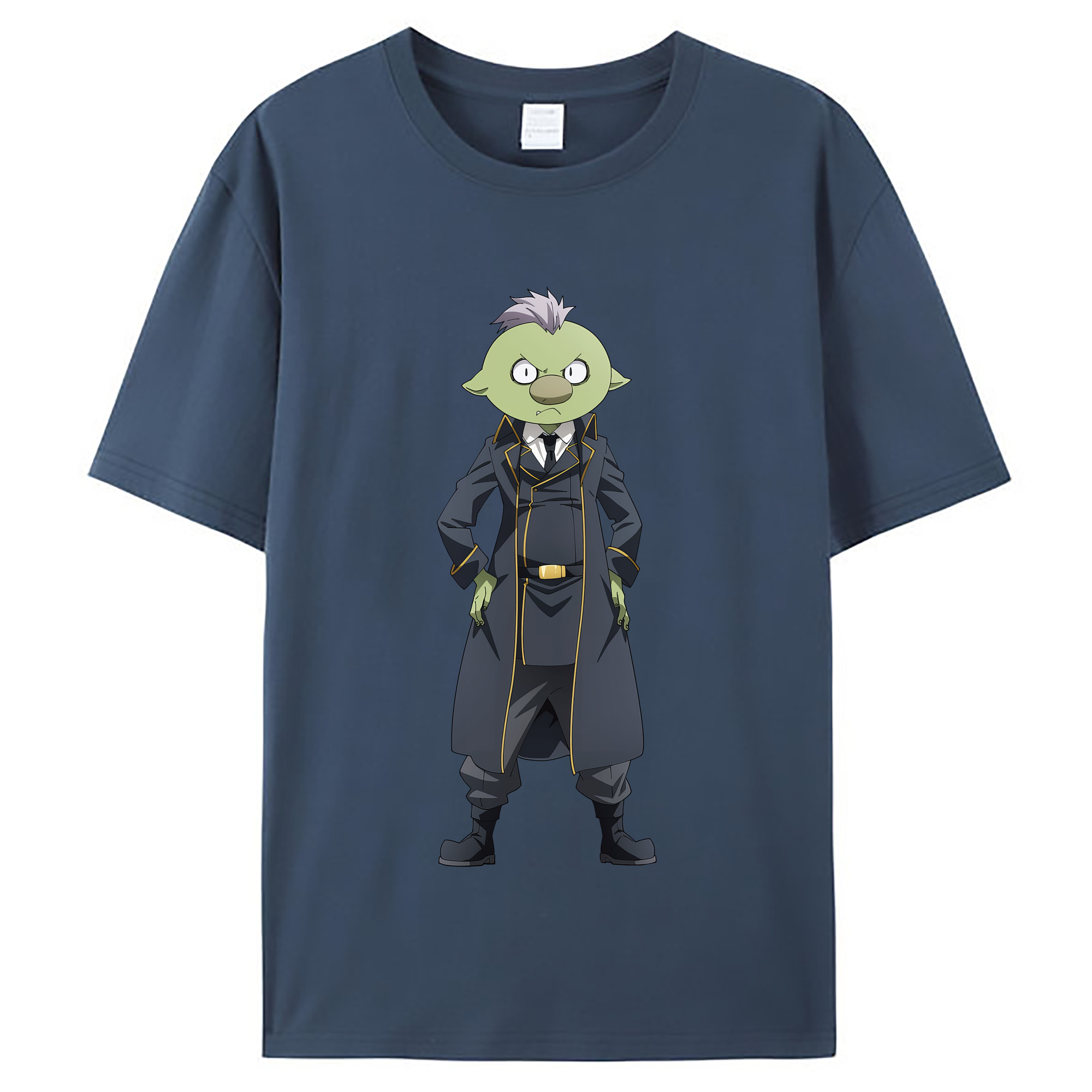 （画像用） 転スラ Regarding Reincarnated to Slime レディースカジュアルプリントTシャツ（綿100％）