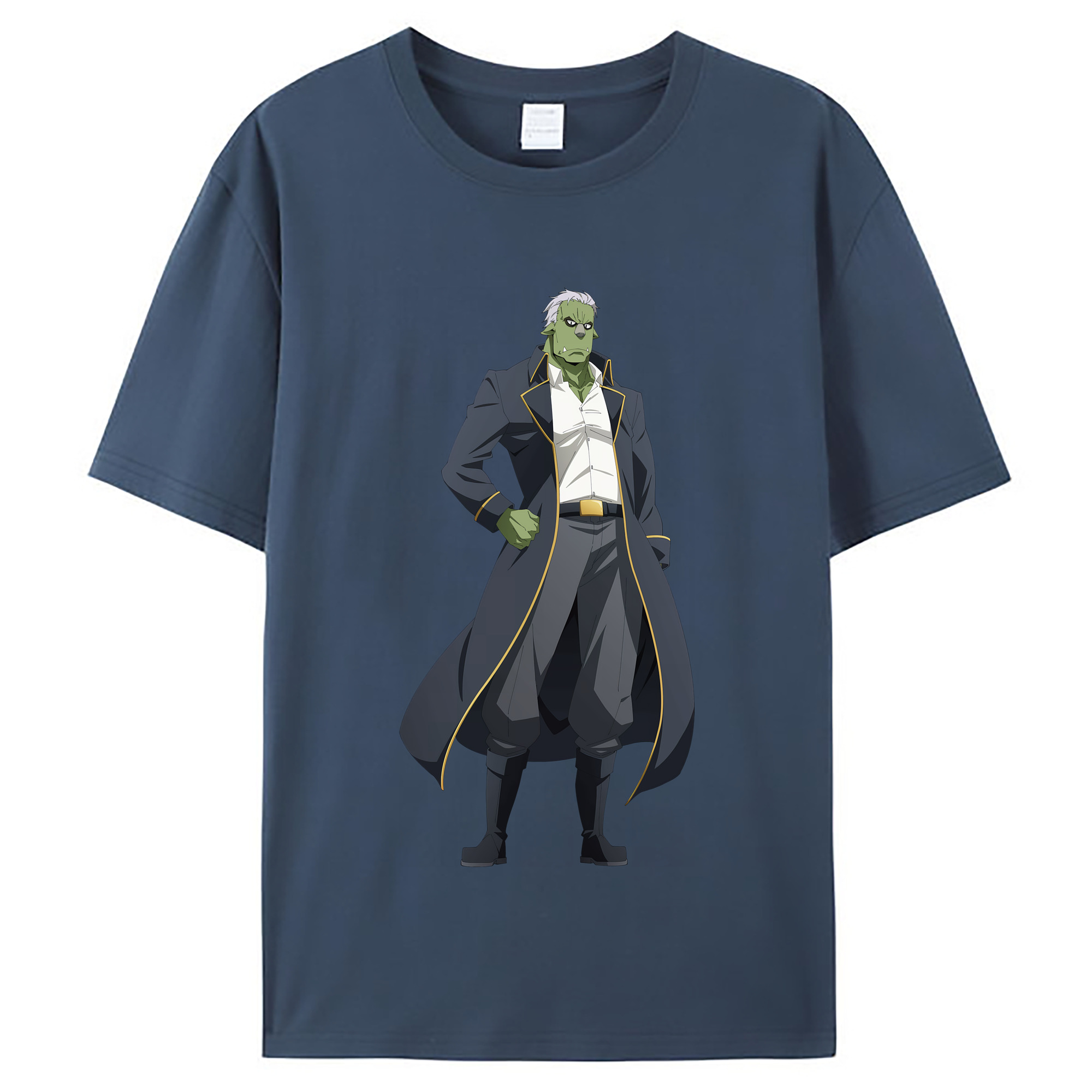 （画像用） 転スラ Regarding Reincarnated to Slime レディースカジュアルプリントTシャツ（綿100％）