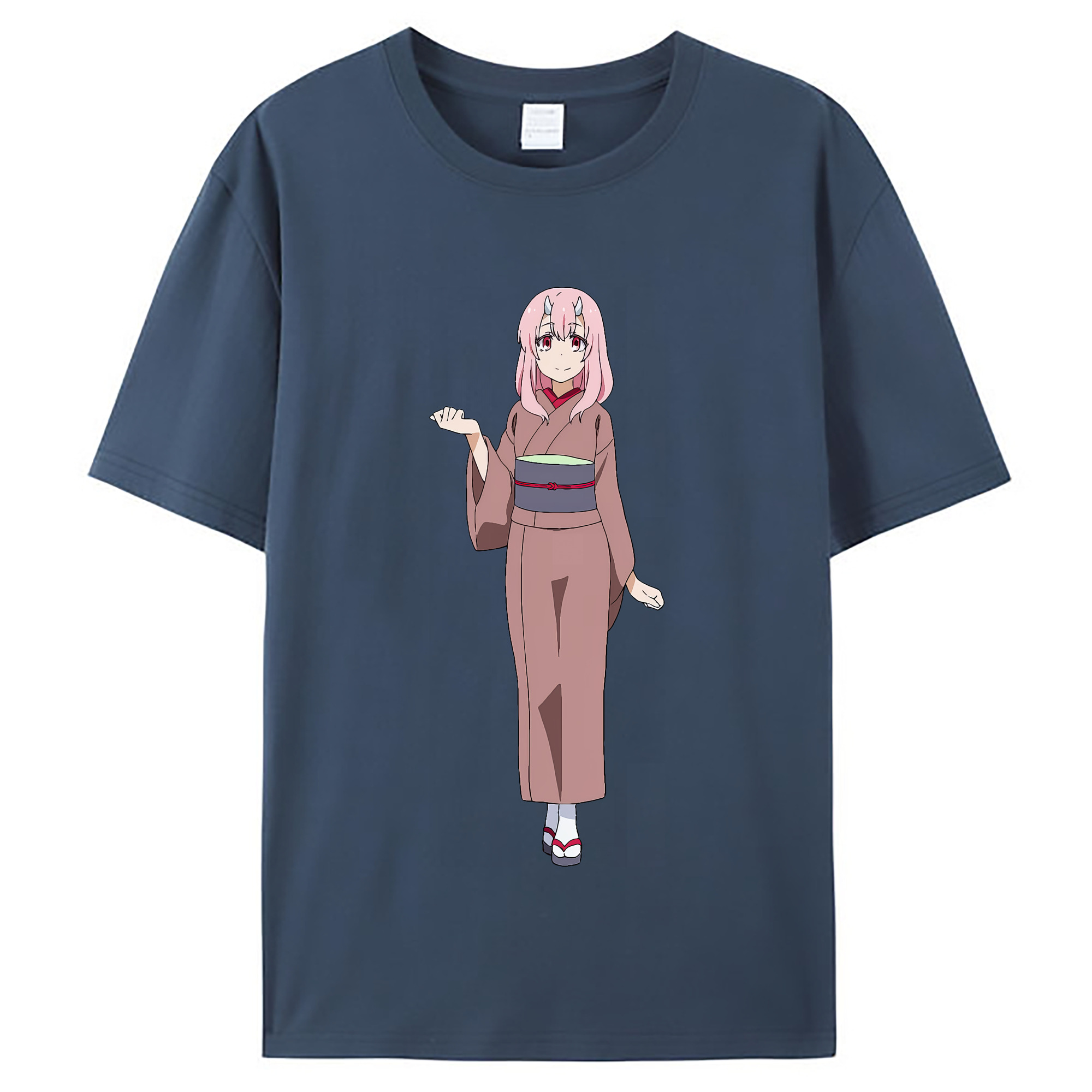 （画像用） 転スラ Regarding Reincarnated to Slime レディースカジュアルプリントTシャツ（綿100％）