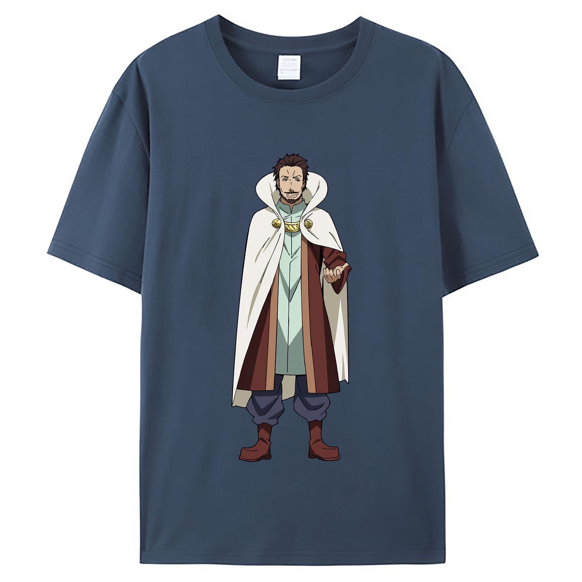 （画像用） 転スラ Regarding Reincarnated to Slime レディースカジュアルプリントTシャツ（綿100％）
