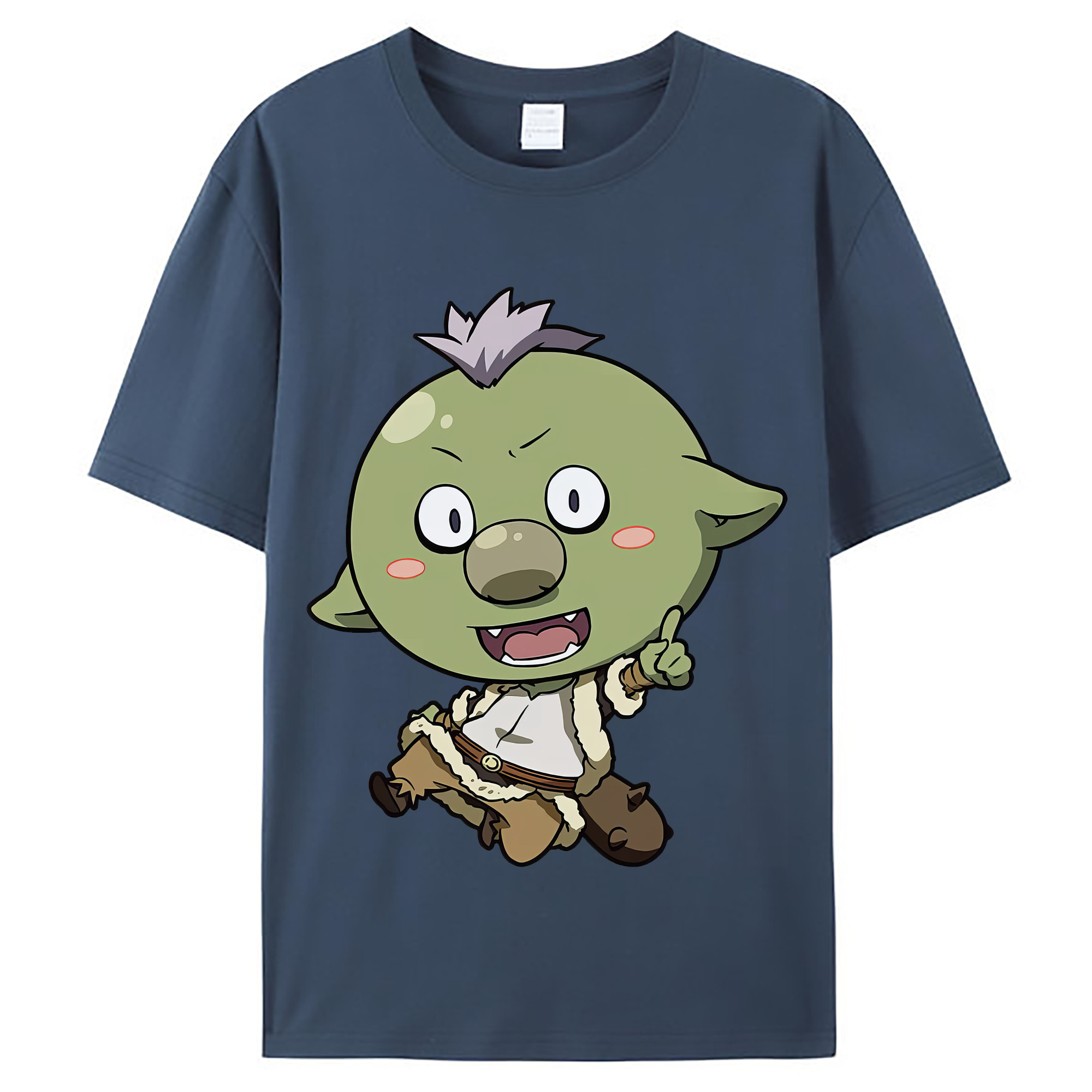 （画像用） 転スラ Regarding Reincarnated to Slime レディースカジュアルプリントTシャツ（綿100％）