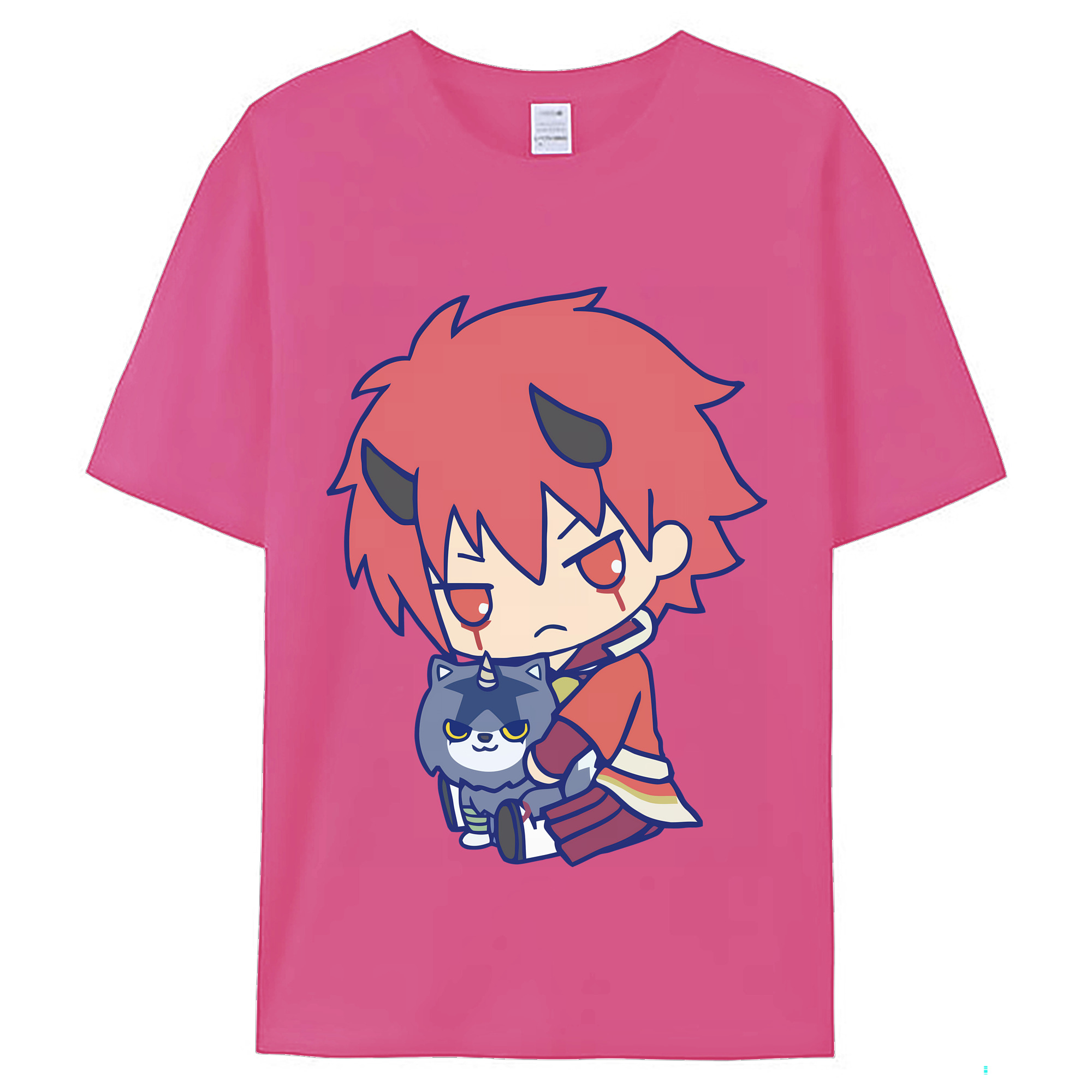 （画像用） 転スラ Regarding Reincarnated to Slime レディースカジュアルプリントTシャツ（綿100％）