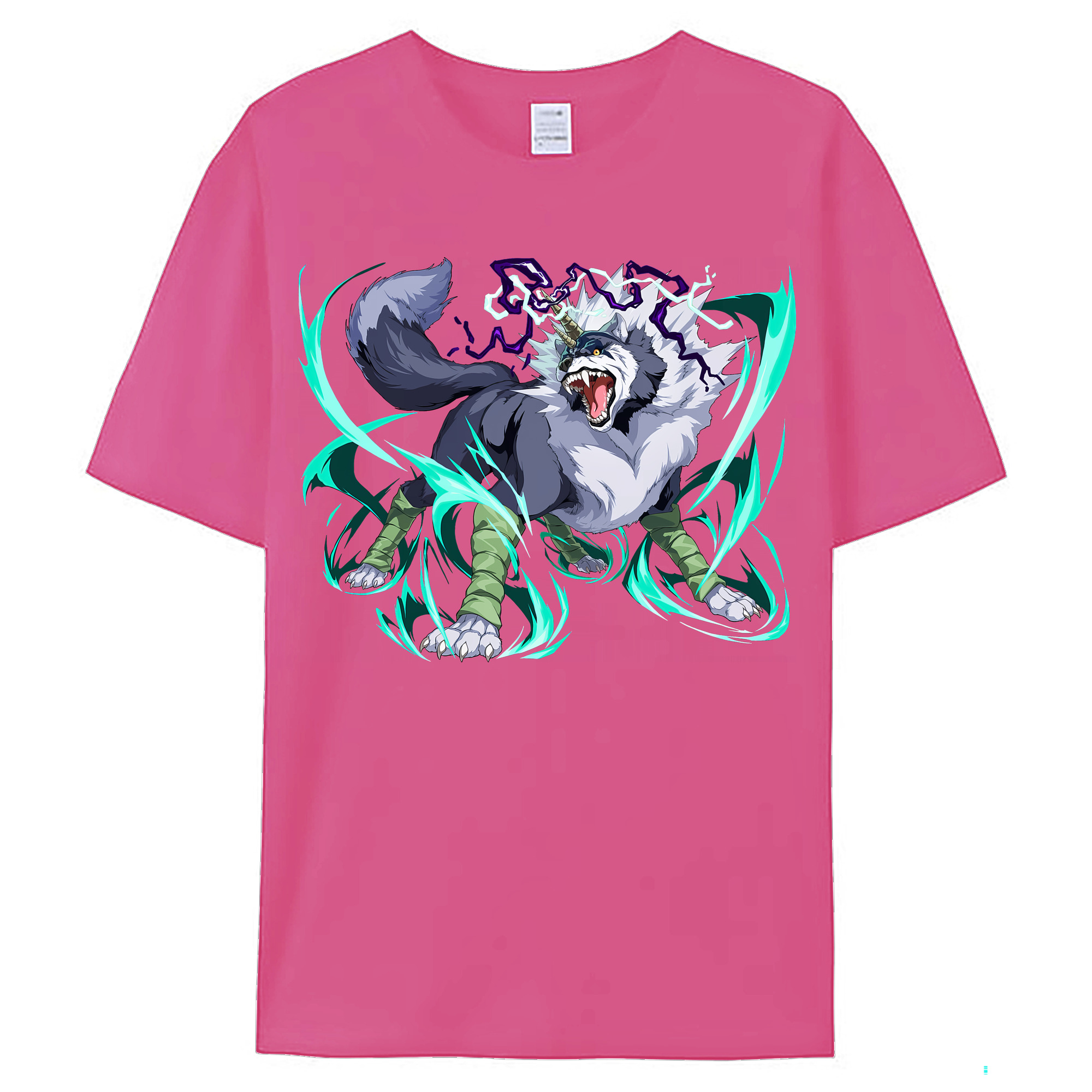 （画像用） 転スラ Regarding Reincarnated to Slime レディースカジュアルプリントTシャツ（綿100％）