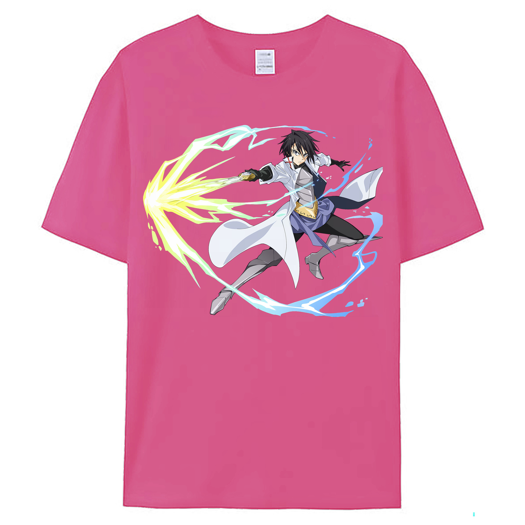 （画像用） 転スラ Regarding Reincarnated to Slime レディースカジュアルプリントTシャツ（綿100％）