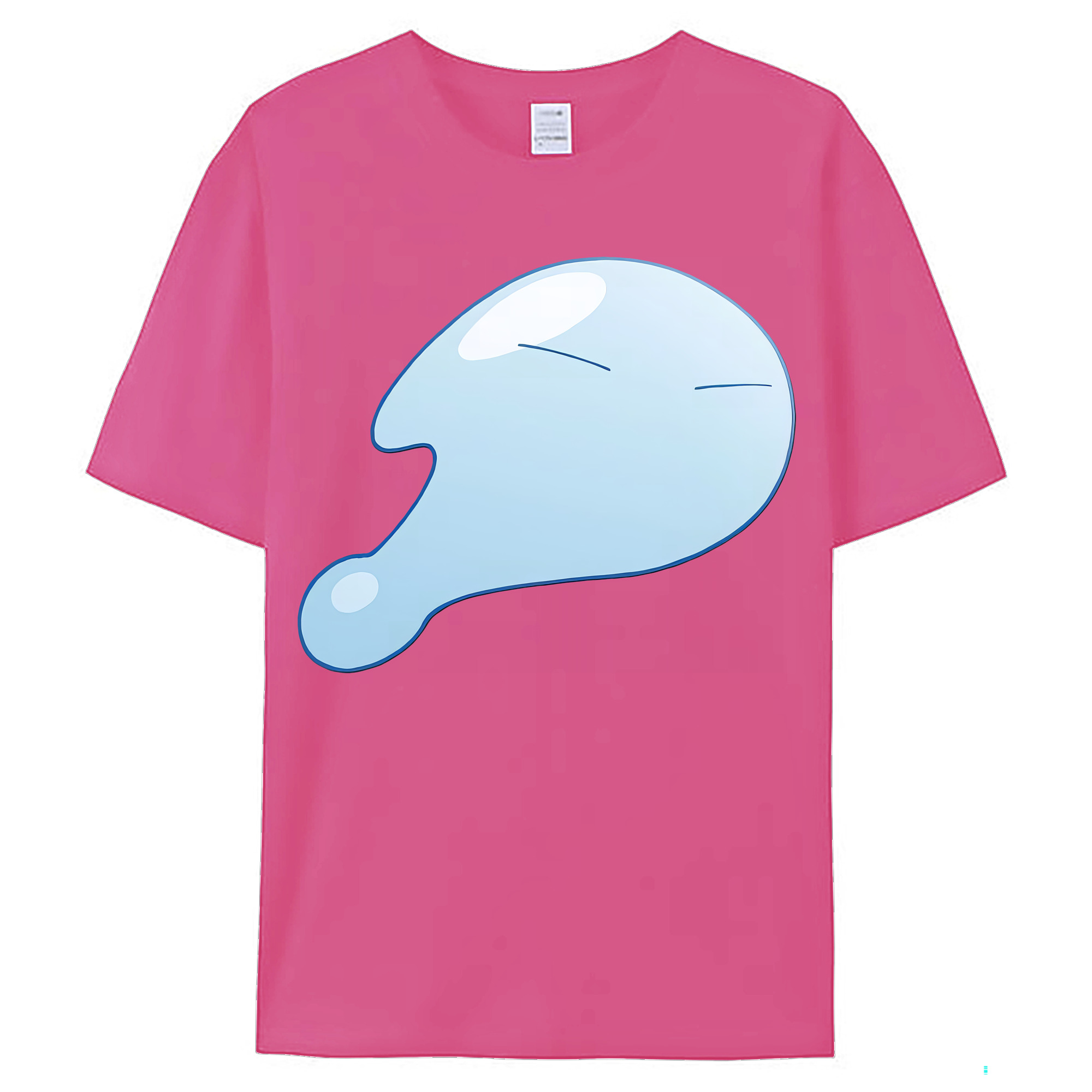 （画像用） 転スラ Regarding Reincarnated to Slime レディースカジュアルプリントTシャツ（綿100％）