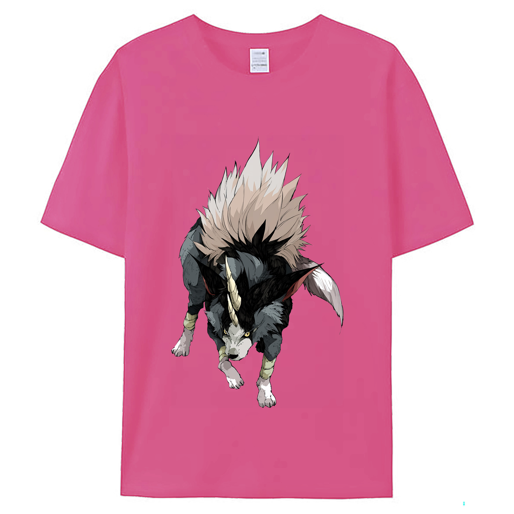 （画像用） 転スラ Regarding Reincarnated to Slime レディースカジュアルプリントTシャツ（綿100％）