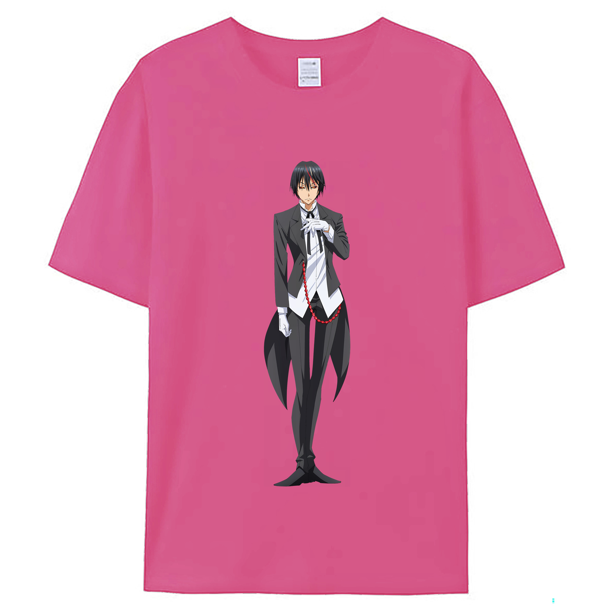 （画像用） 転スラ Regarding Reincarnated to Slime レディースカジュアルプリントTシャツ（綿100％）