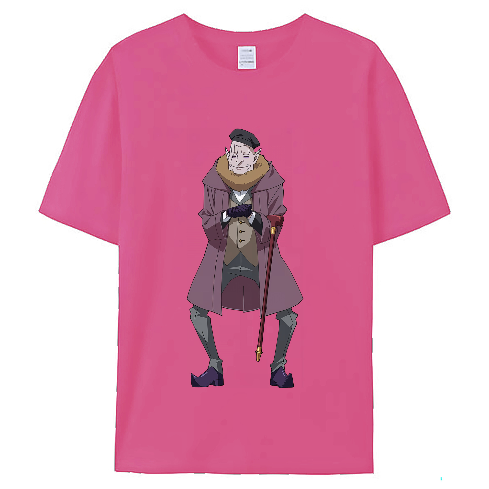 （画像用） 転スラ Regarding Reincarnated to Slime レディースカジュアルプリントTシャツ（綿100％）