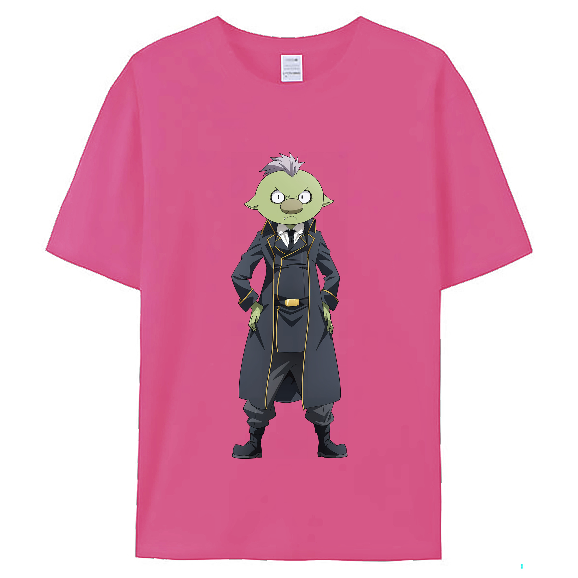 （画像用） 転スラ Regarding Reincarnated to Slime レディースカジュアルプリントTシャツ（綿100％）