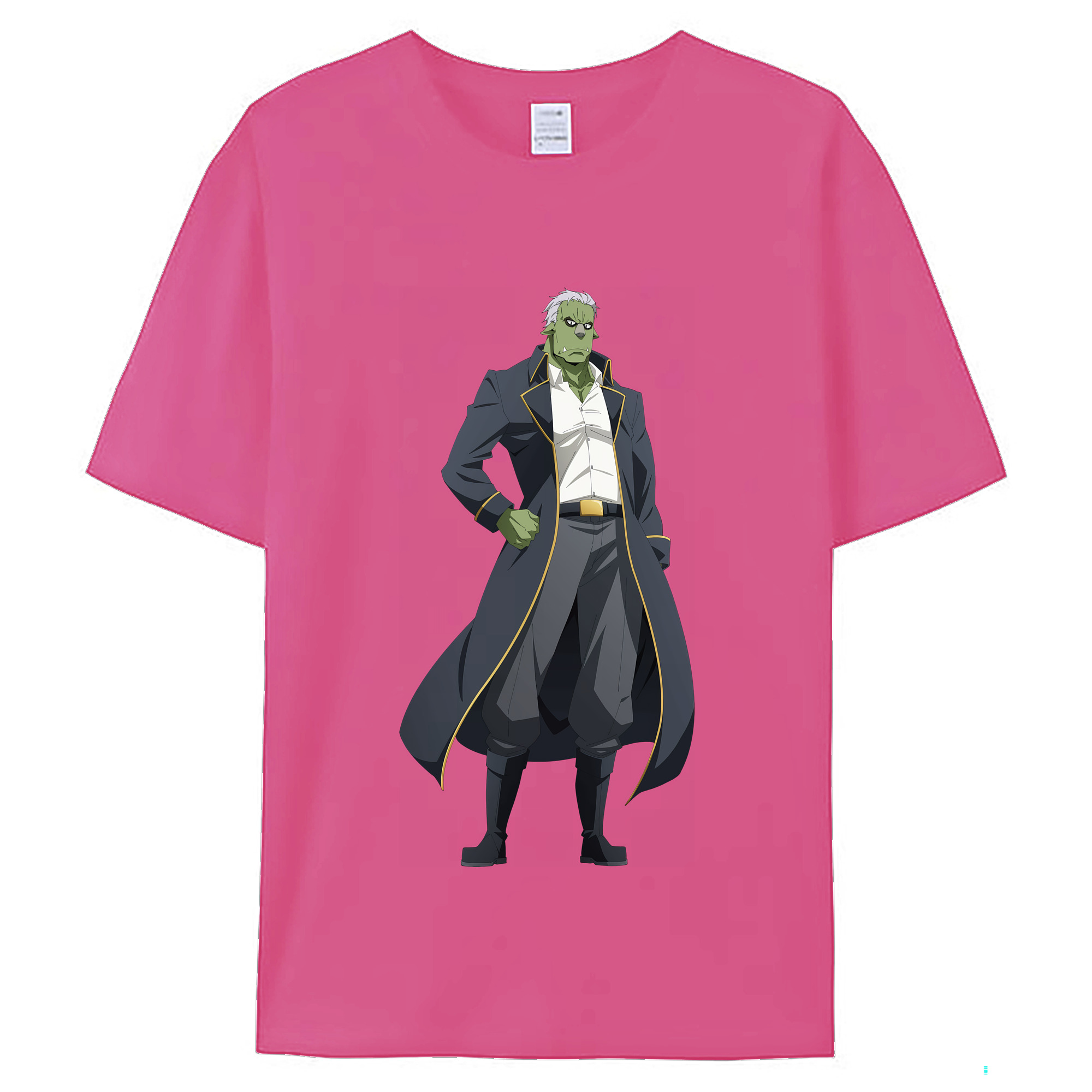 （画像用） 転スラ Regarding Reincarnated to Slime レディースカジュアルプリントTシャツ（綿100％）