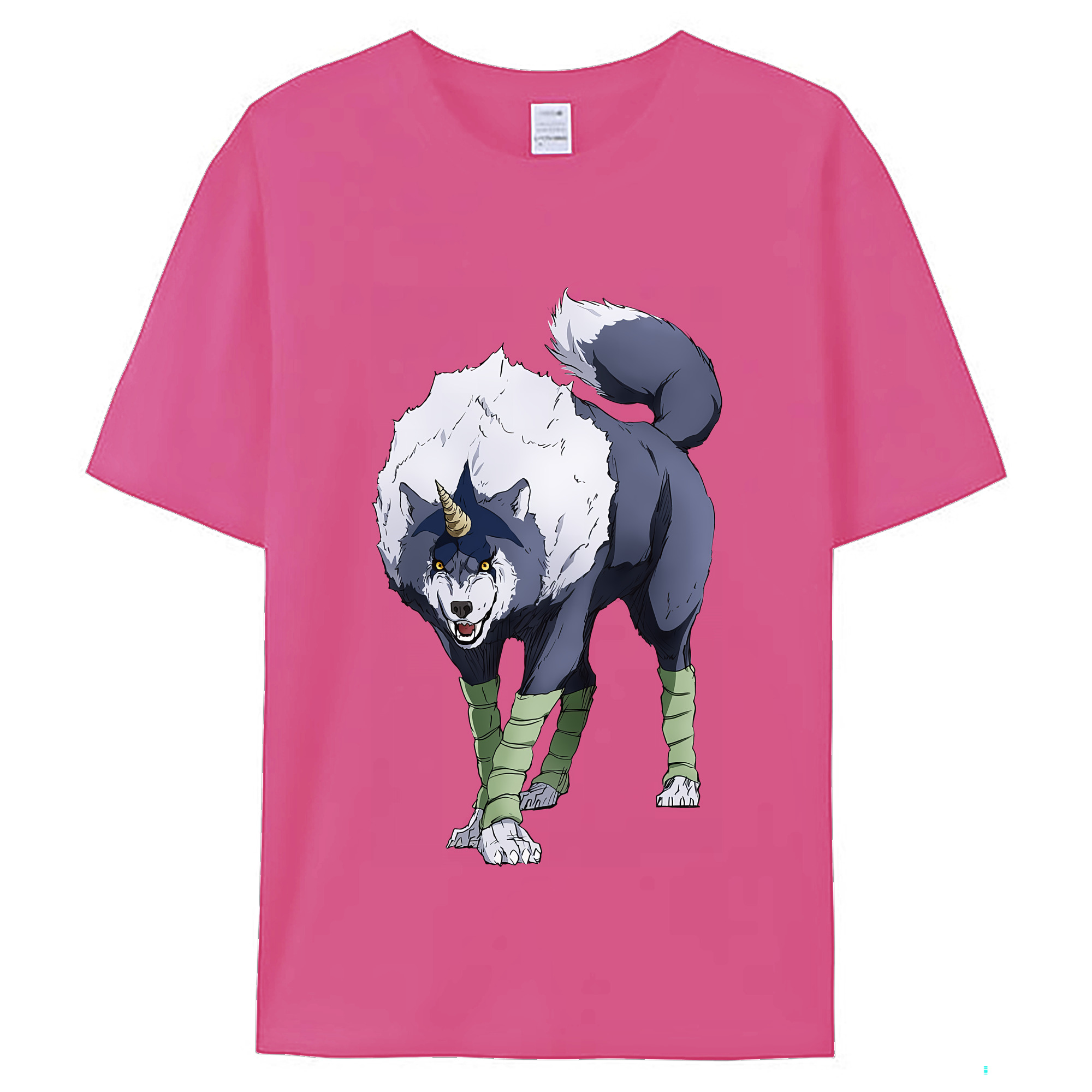（画像用） 転スラ Regarding Reincarnated to Slime レディースカジュアルプリントTシャツ（綿100％）