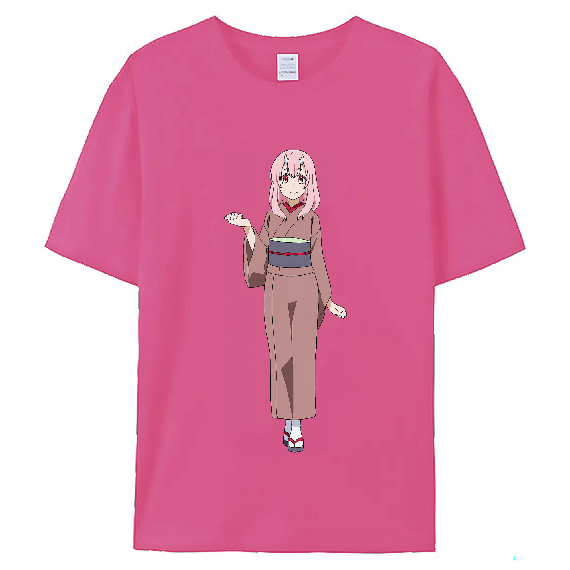 （画像用） 転スラ Regarding Reincarnated to Slime レディースカジュアルプリントTシャツ（綿100％）