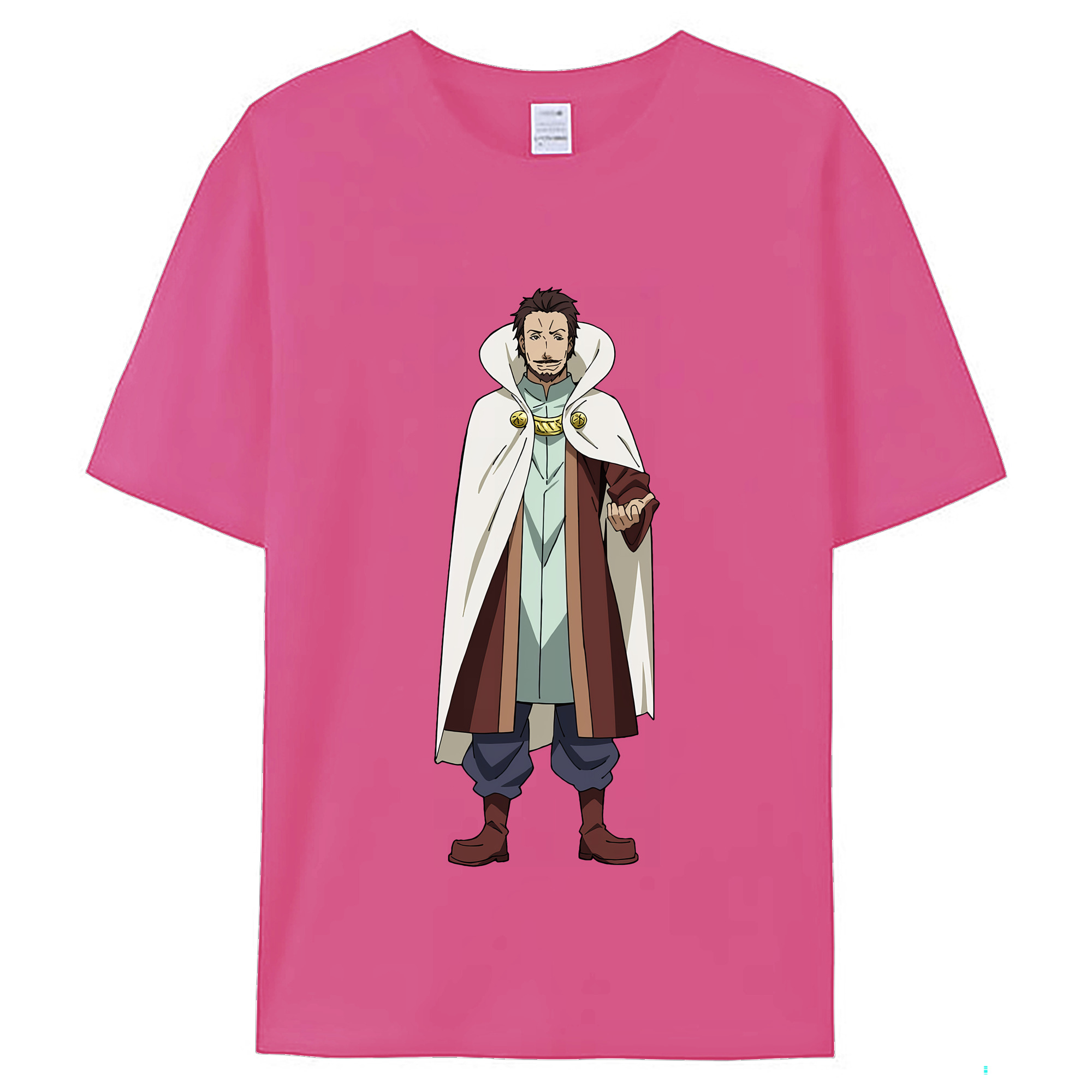 （画像用） 転スラ Regarding Reincarnated to Slime レディースカジュアルプリントTシャツ（綿100％）