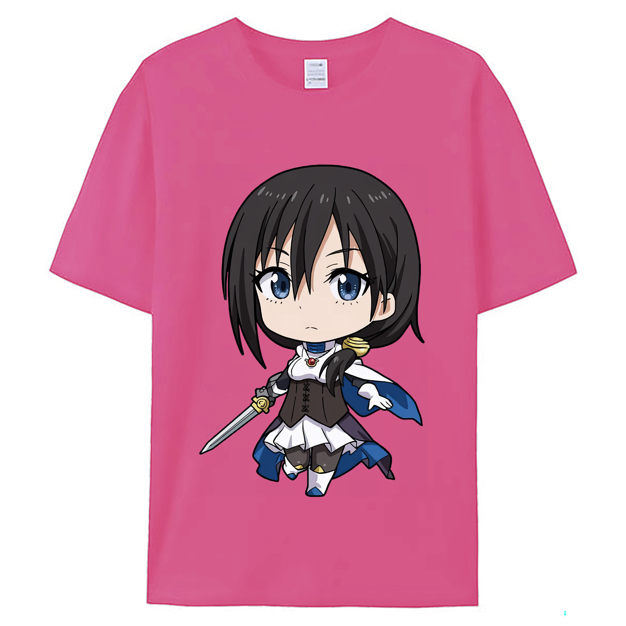 （画像用） 転スラ Regarding Reincarnated to Slime レディースカジュアルプリントTシャツ（綿100％）