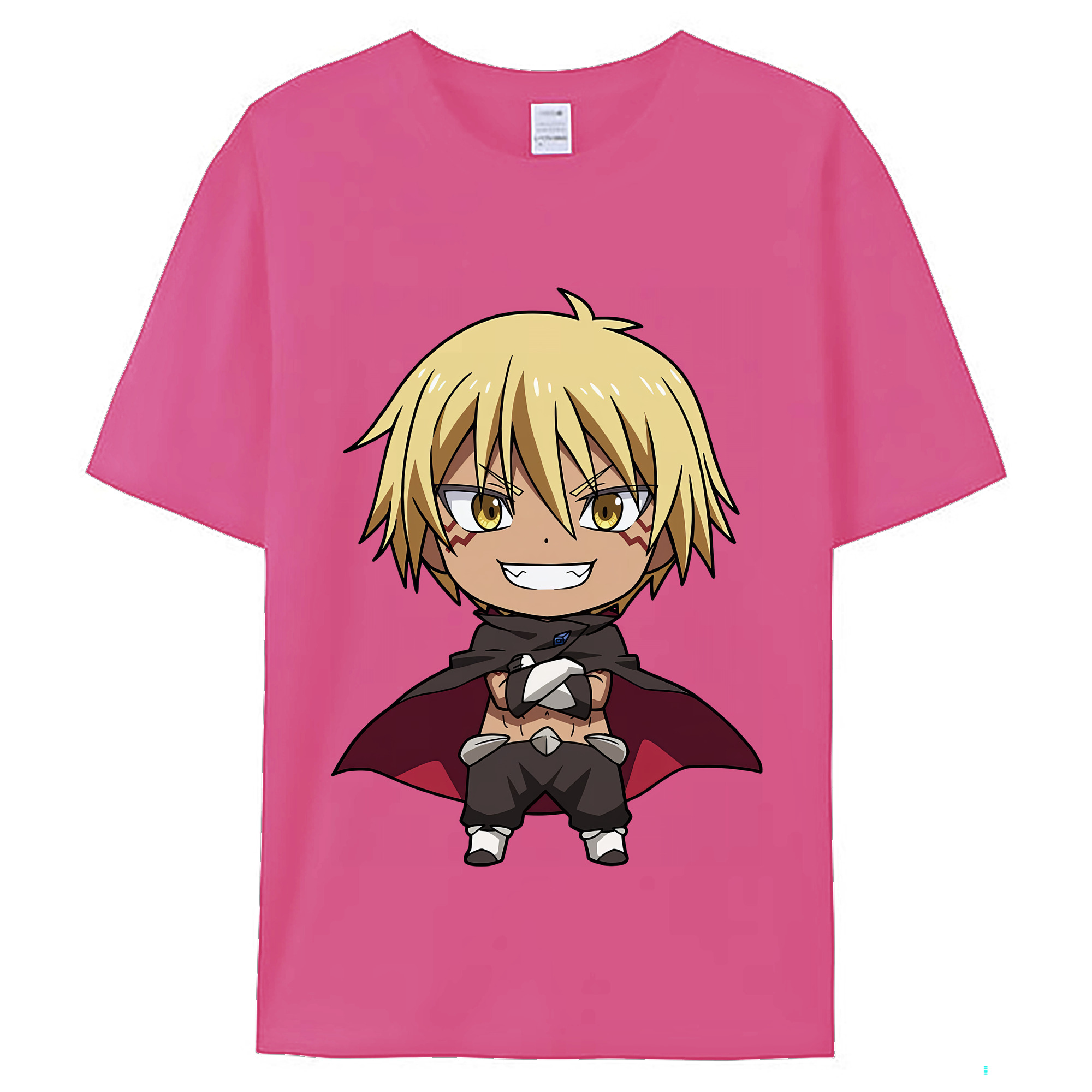 （画像用） 転スラ Regarding Reincarnated to Slime レディースカジュアルプリントTシャツ（綿100％）