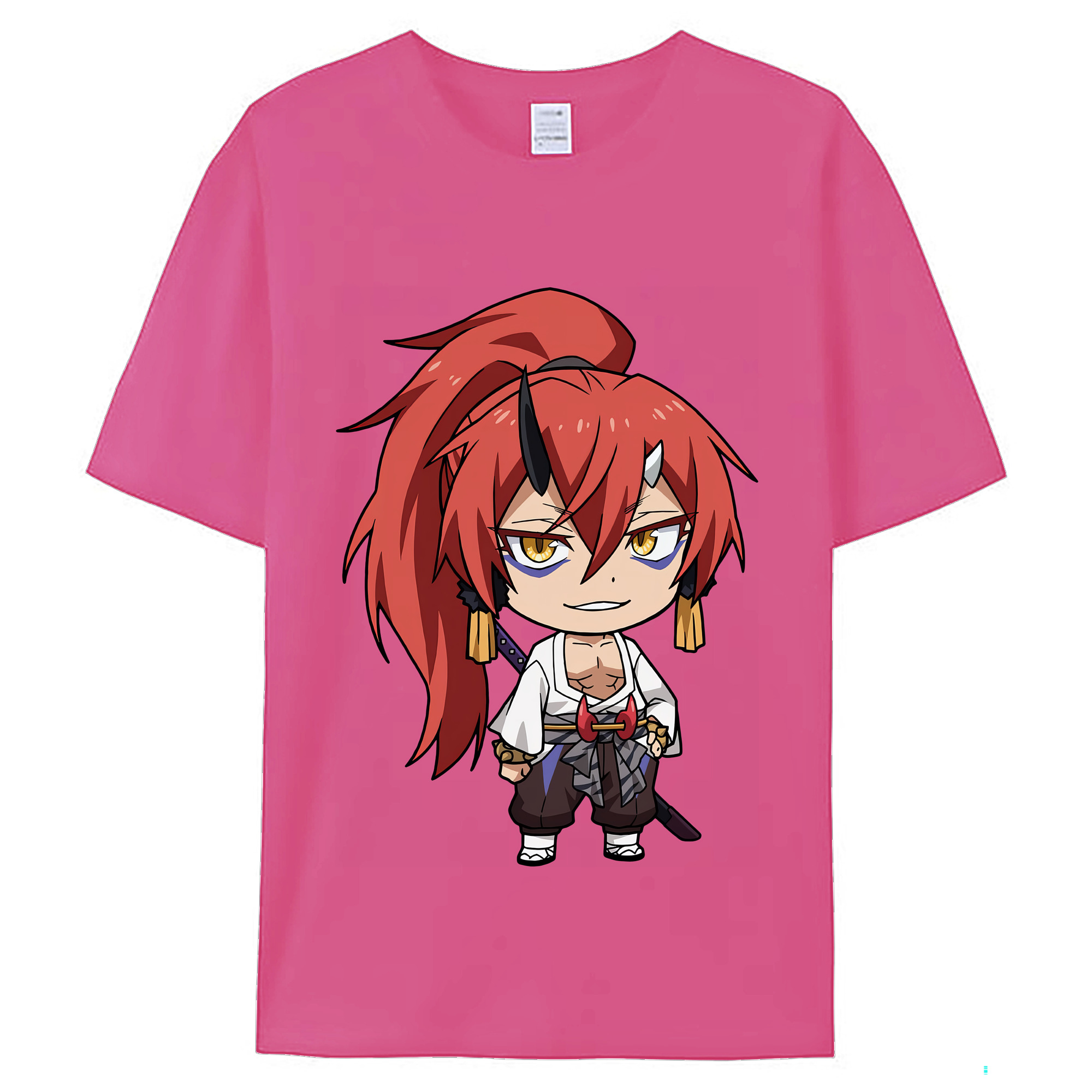 （画像用） 転スラ Regarding Reincarnated to Slime レディースカジュアルプリントTシャツ（綿100％）