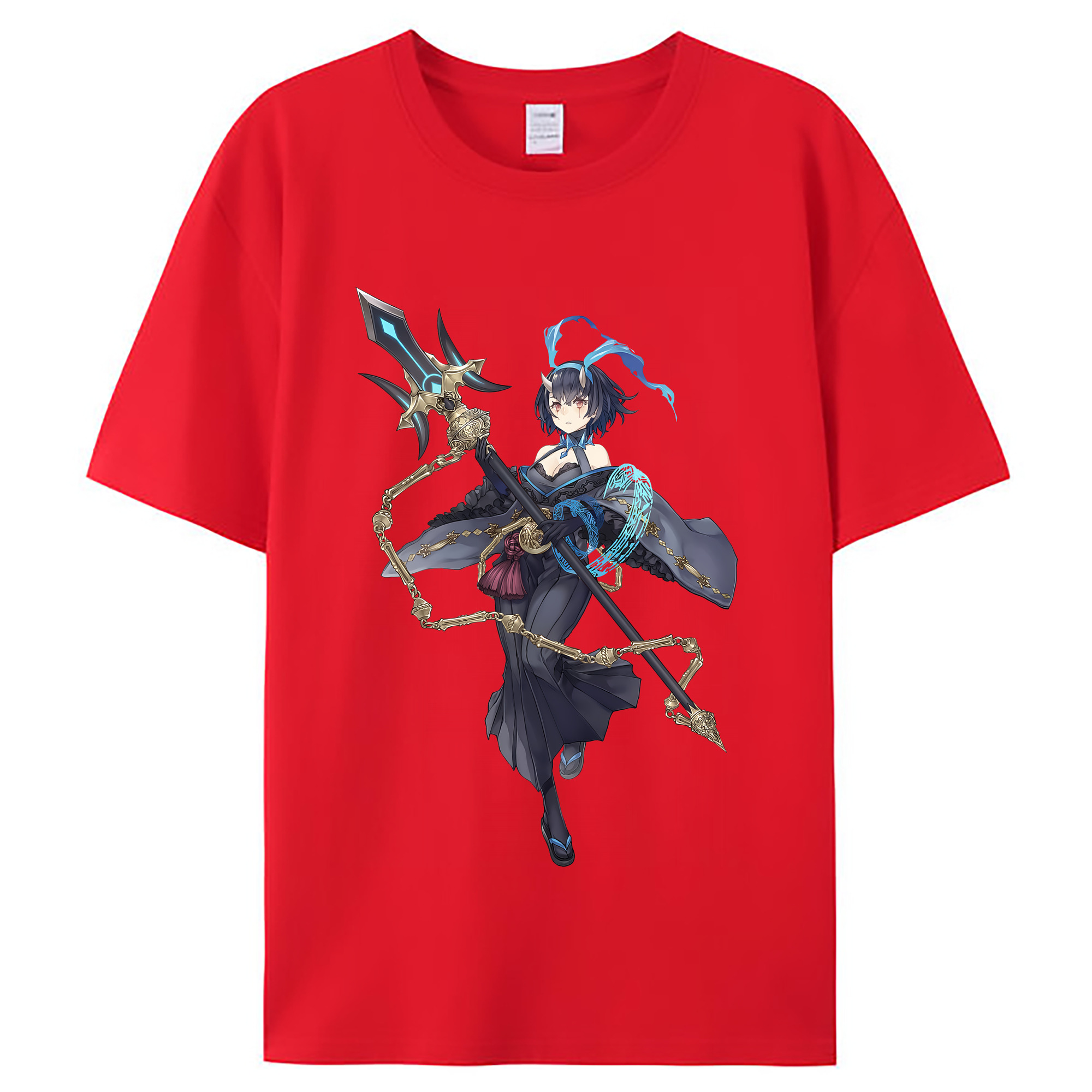 （画像用） 転スラ Regarding Reincarnated to Slime レディースカジュアルプリントTシャツ（綿100％）