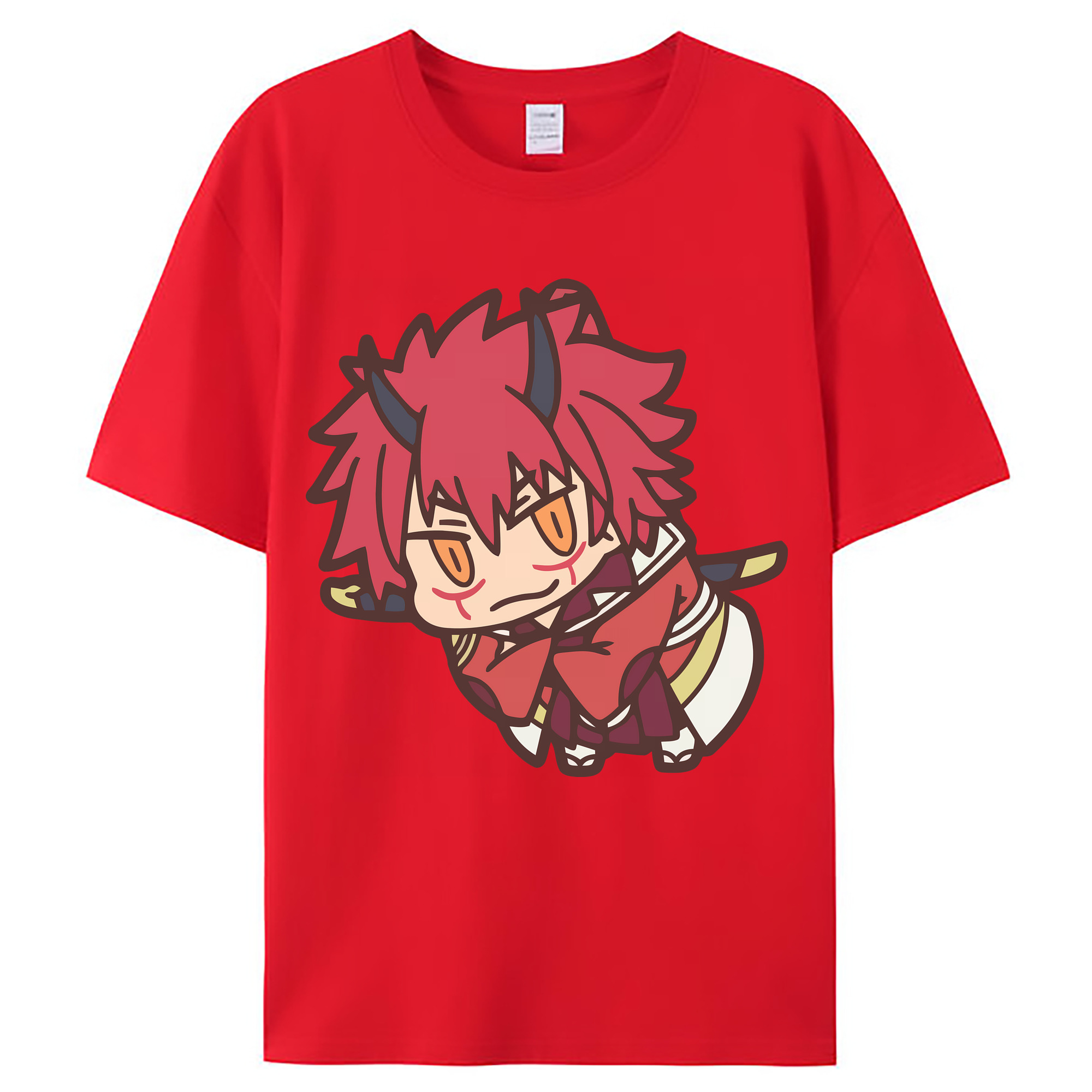 （画像用） 転スラ Regarding Reincarnated to Slime レディースカジュアルプリントTシャツ（綿100％）