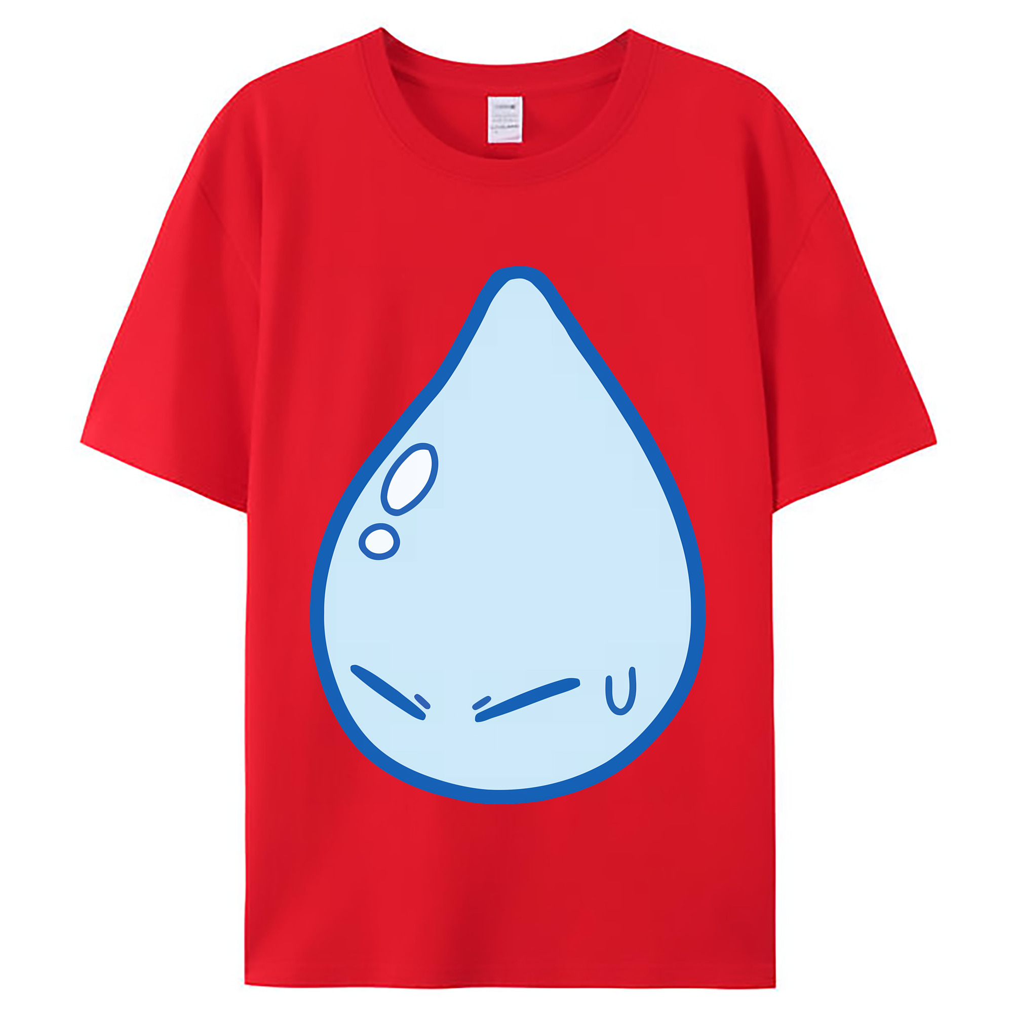 （画像用） 転スラ Regarding Reincarnated to Slime レディースカジュアルプリントTシャツ（綿100％）