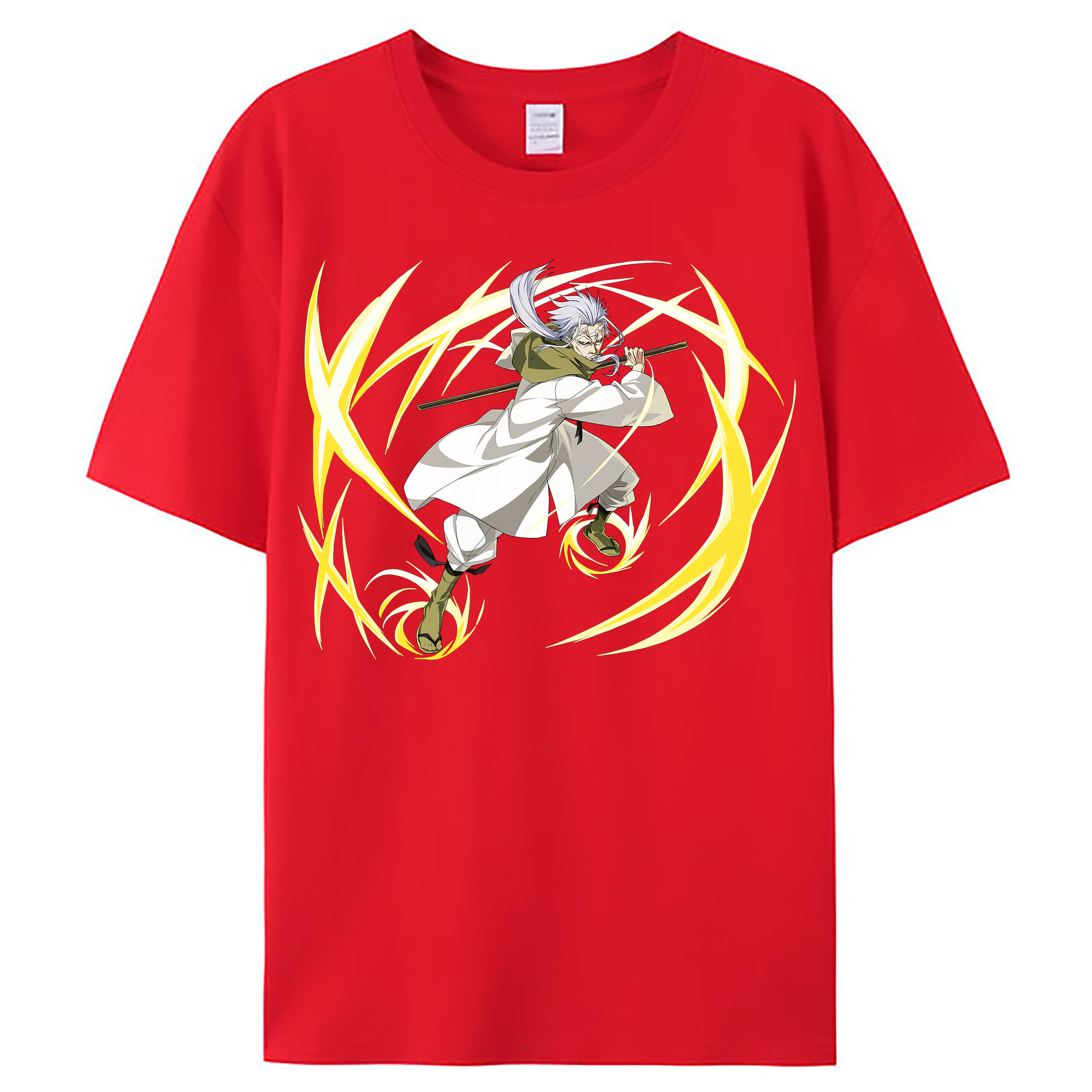（画像用） 転スラ Regarding Reincarnated to Slime レディースカジュアルプリントTシャツ（綿100％）