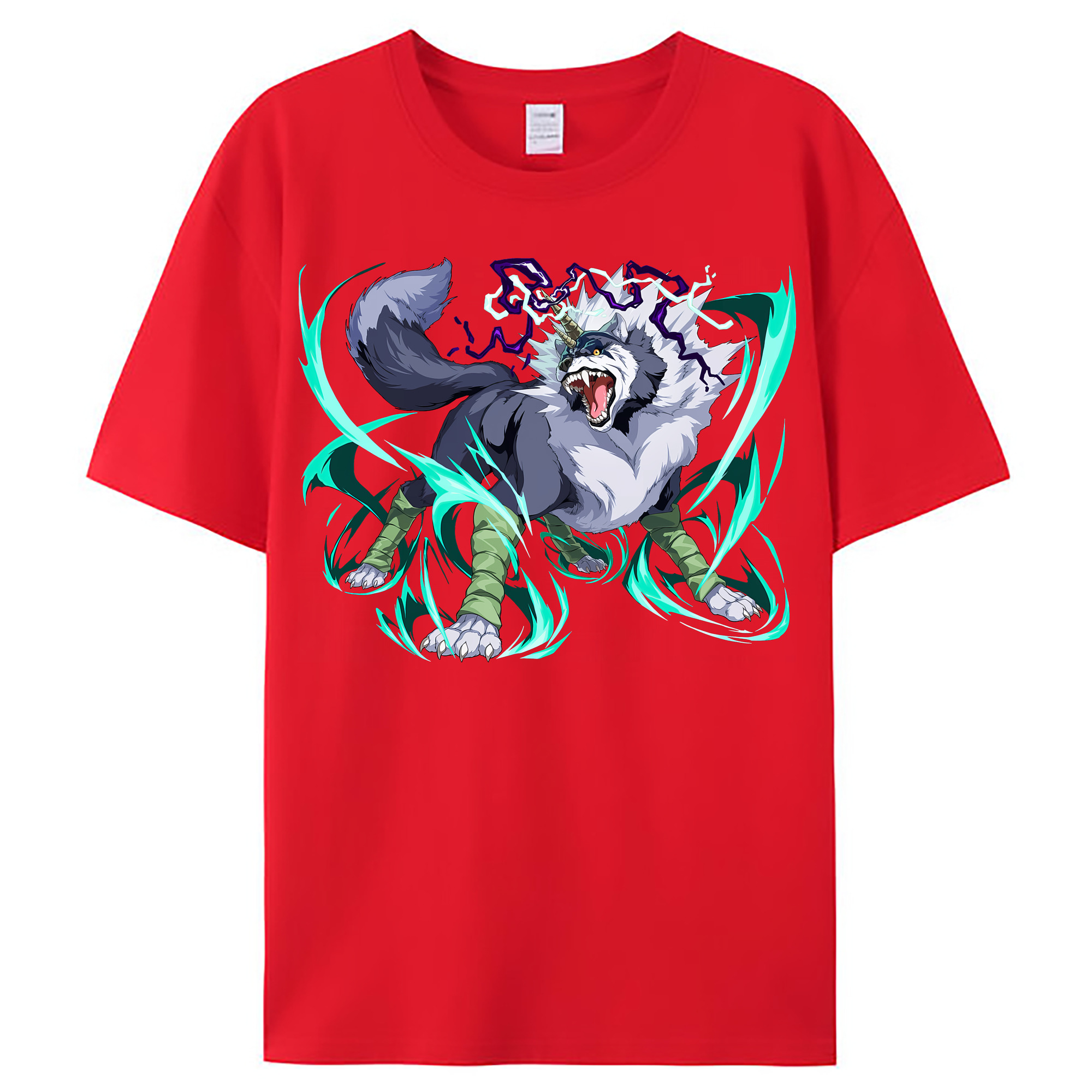 （画像用） 転スラ Regarding Reincarnated to Slime レディースカジュアルプリントTシャツ（綿100％）