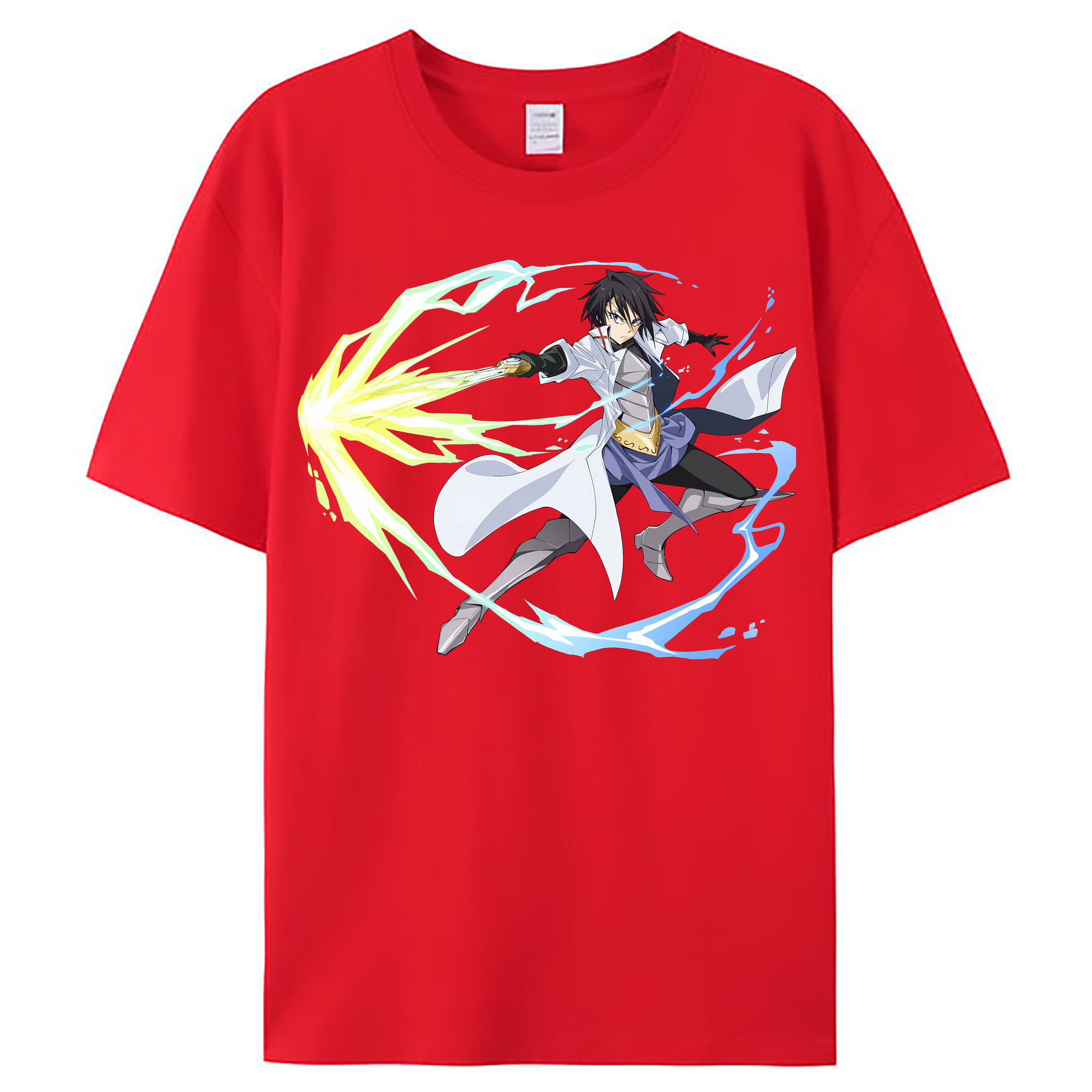 （画像用） 転スラ Regarding Reincarnated to Slime レディースカジュアルプリントTシャツ（綿100％）