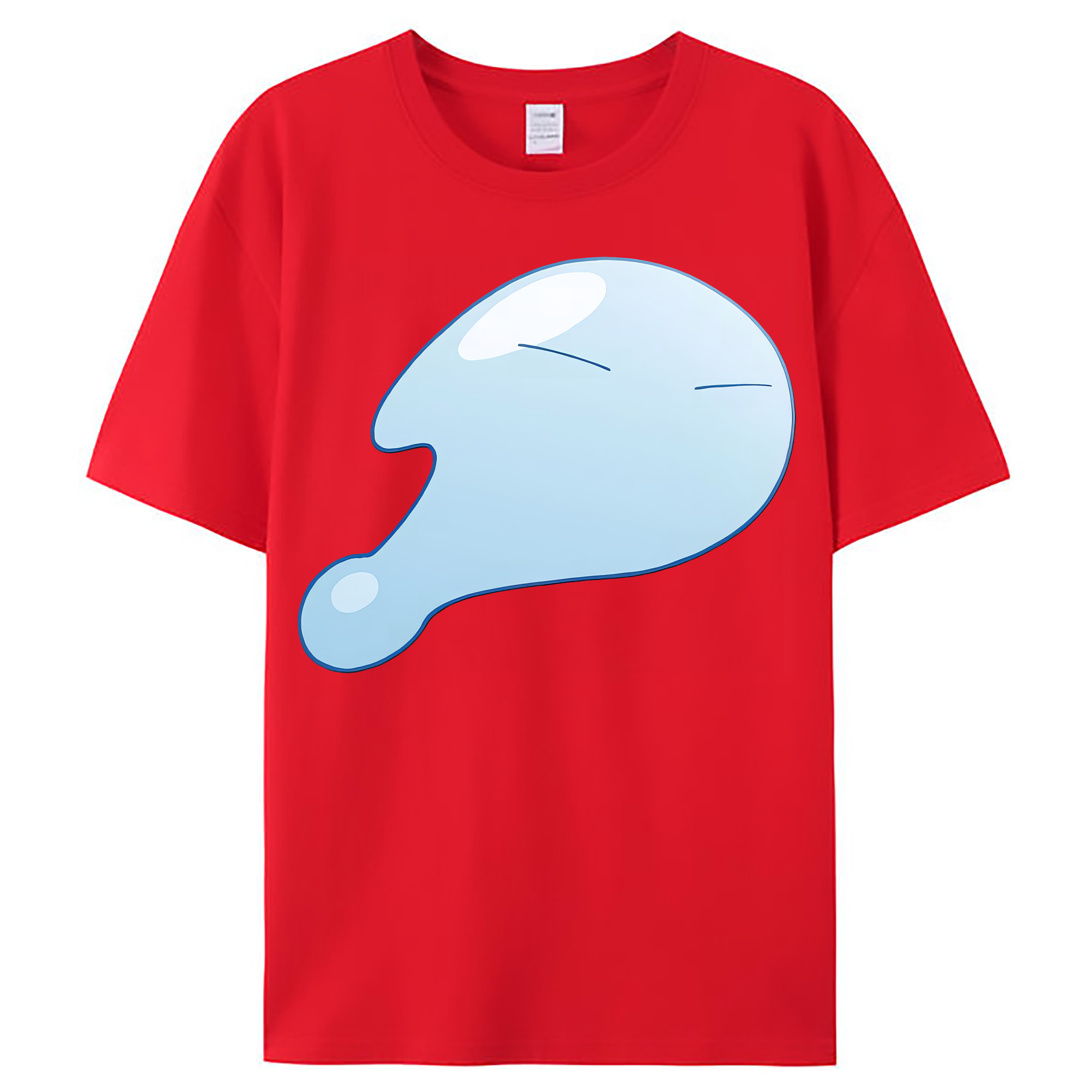 （画像用） 転スラ Regarding Reincarnated to Slime レディースカジュアルプリントTシャツ（綿100％）