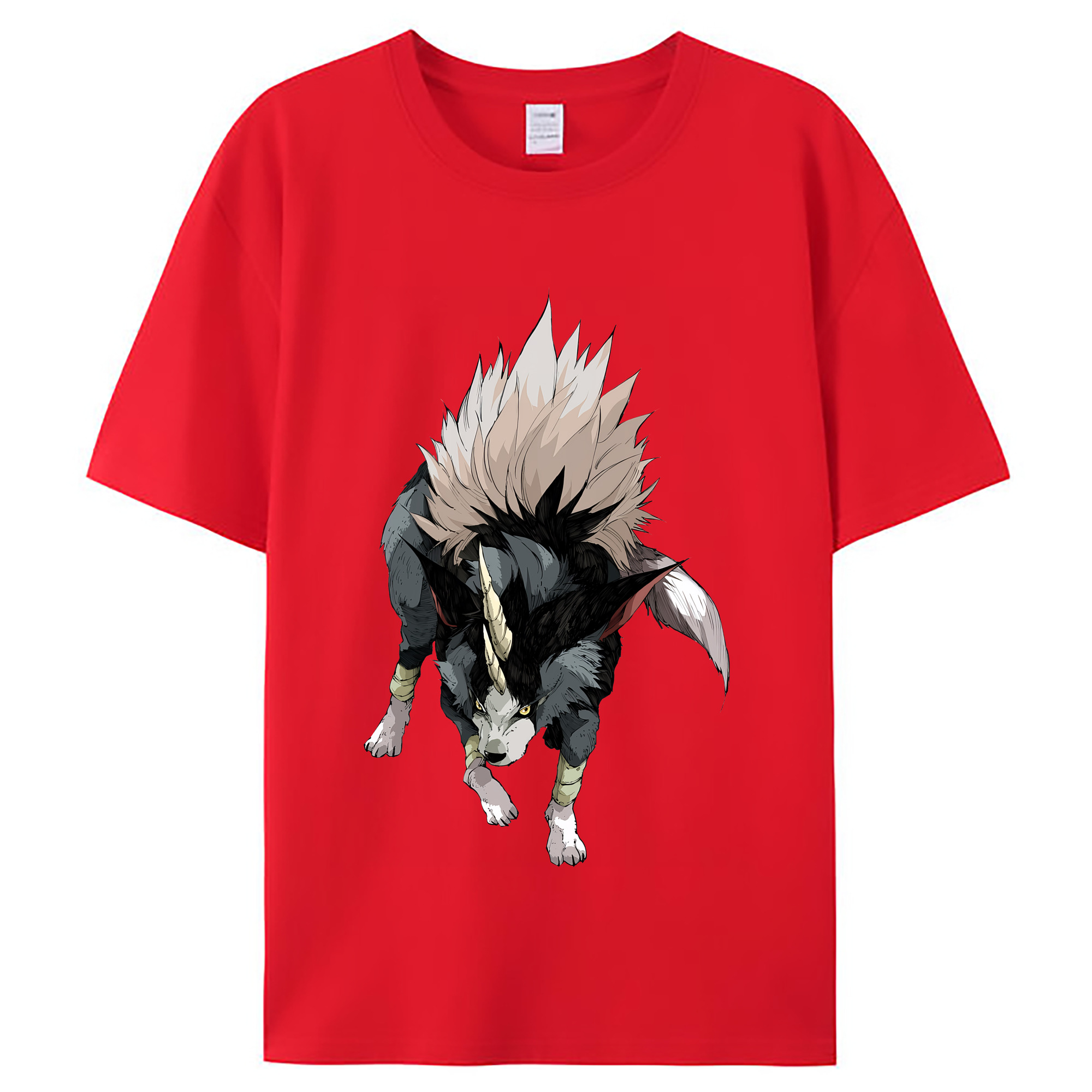 （画像用） 転スラ Regarding Reincarnated to Slime レディースカジュアルプリントTシャツ（綿100％）