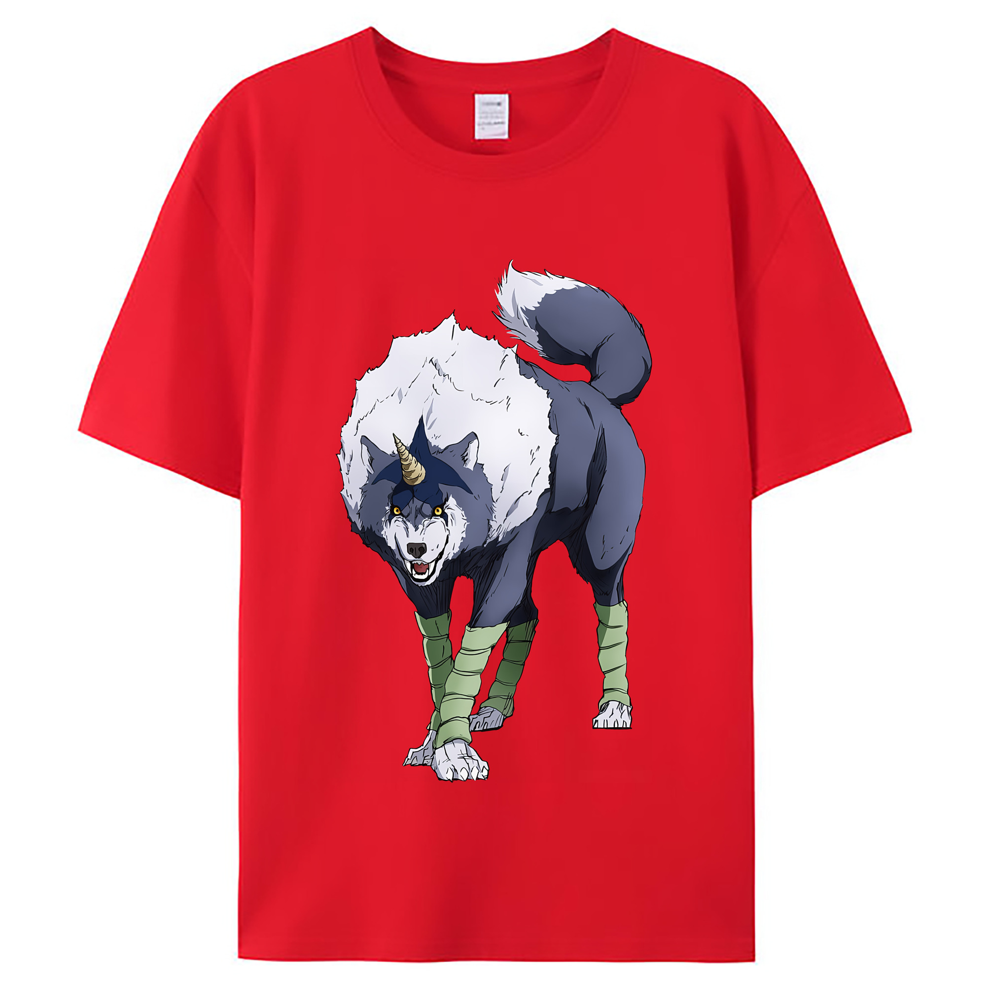 （画像用） 転スラ Regarding Reincarnated to Slime レディースカジュアルプリントTシャツ（綿100％）