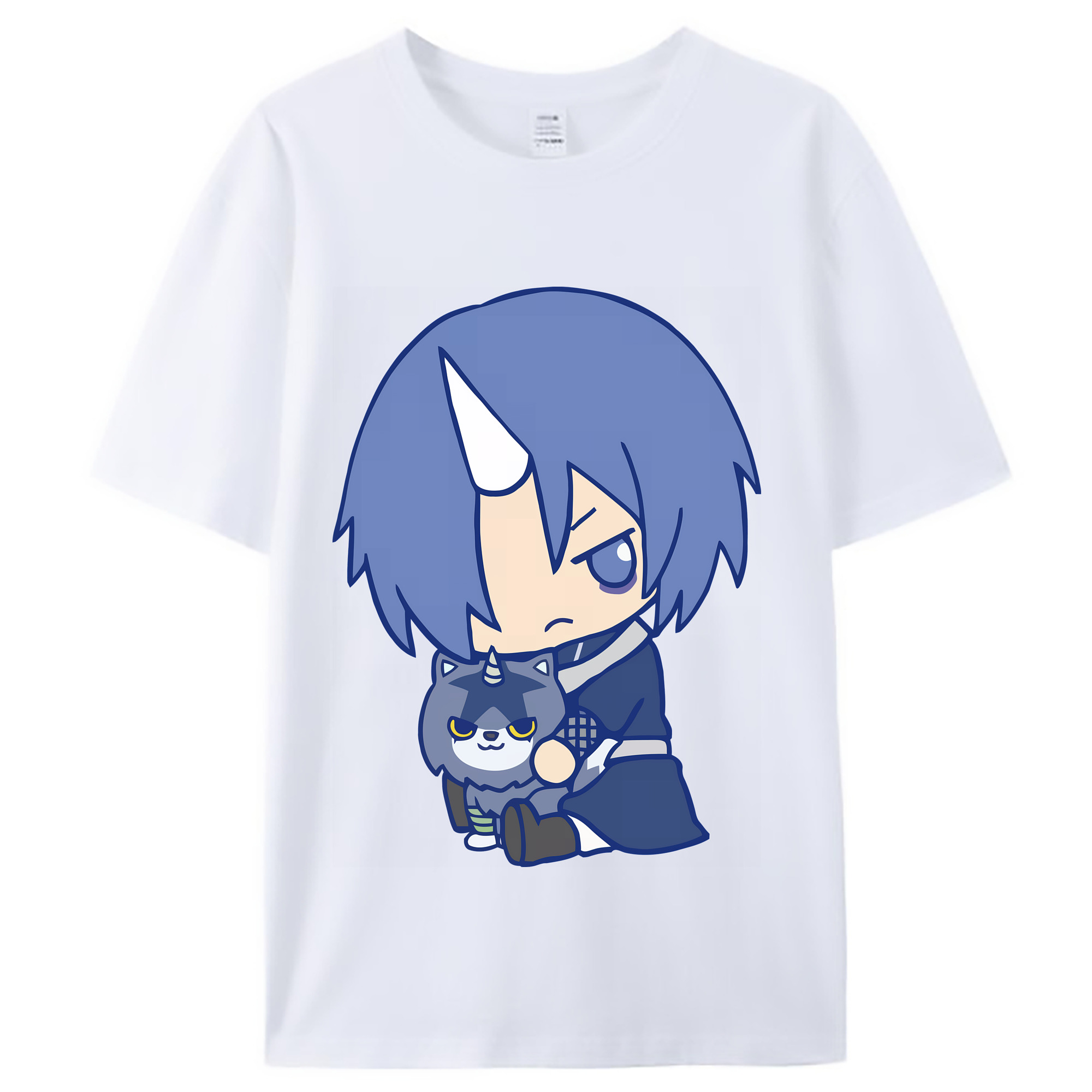 （画像用） 転スラ Regarding Reincarnated to Slime レディースカジュアルプリントTシャツ（綿100％）
