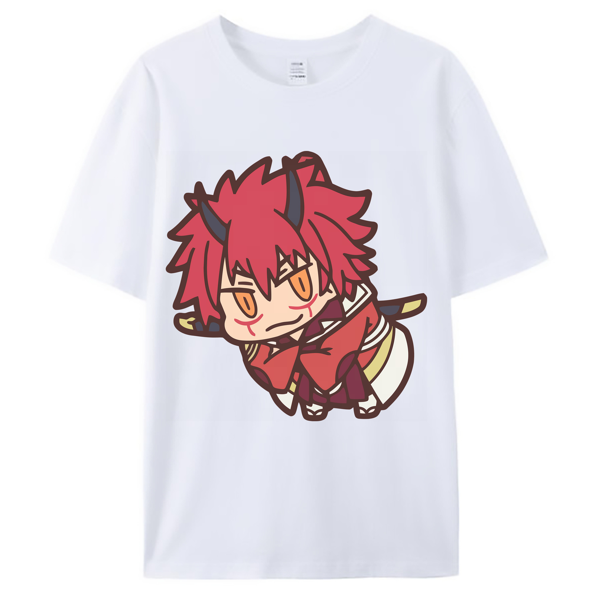 （画像用） 転スラ Regarding Reincarnated to Slime レディースカジュアルプリントTシャツ（綿100％）